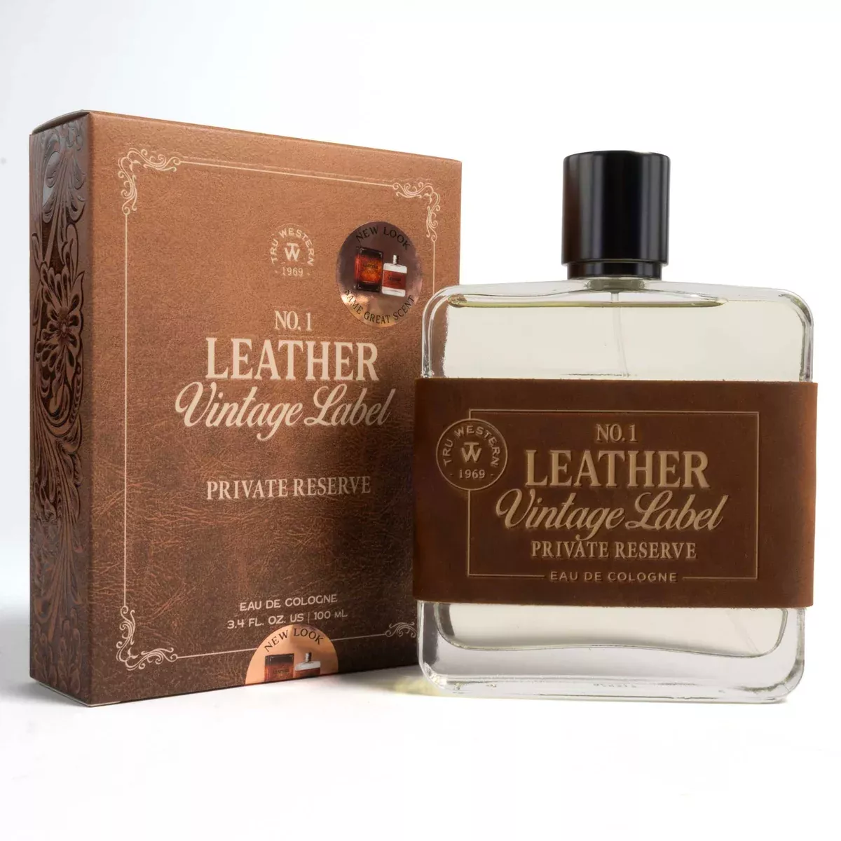 Leather Private Reserve Cologne For Men, 3.4oz