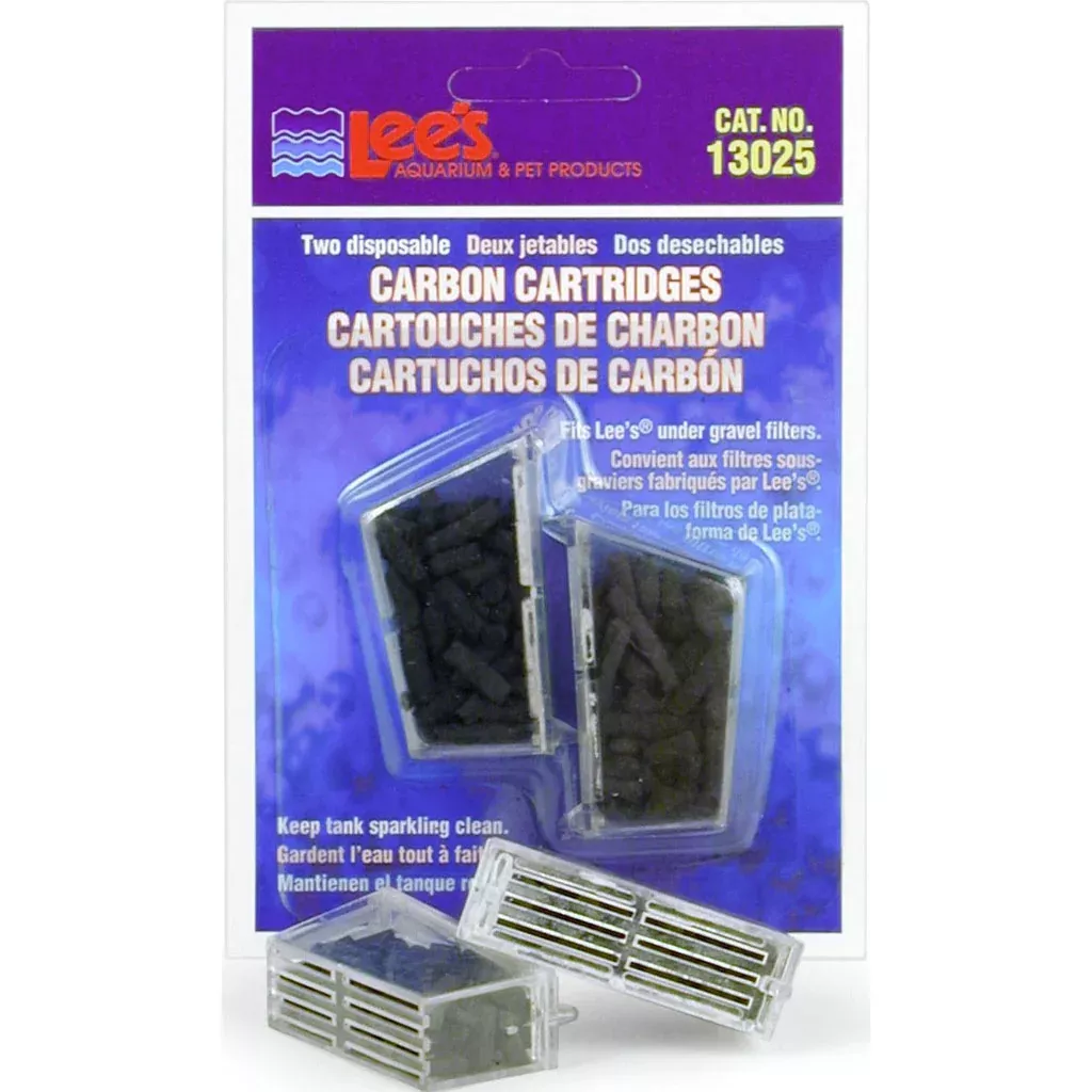 Lee's Disposable Carbon Cartridge, 2 Pack