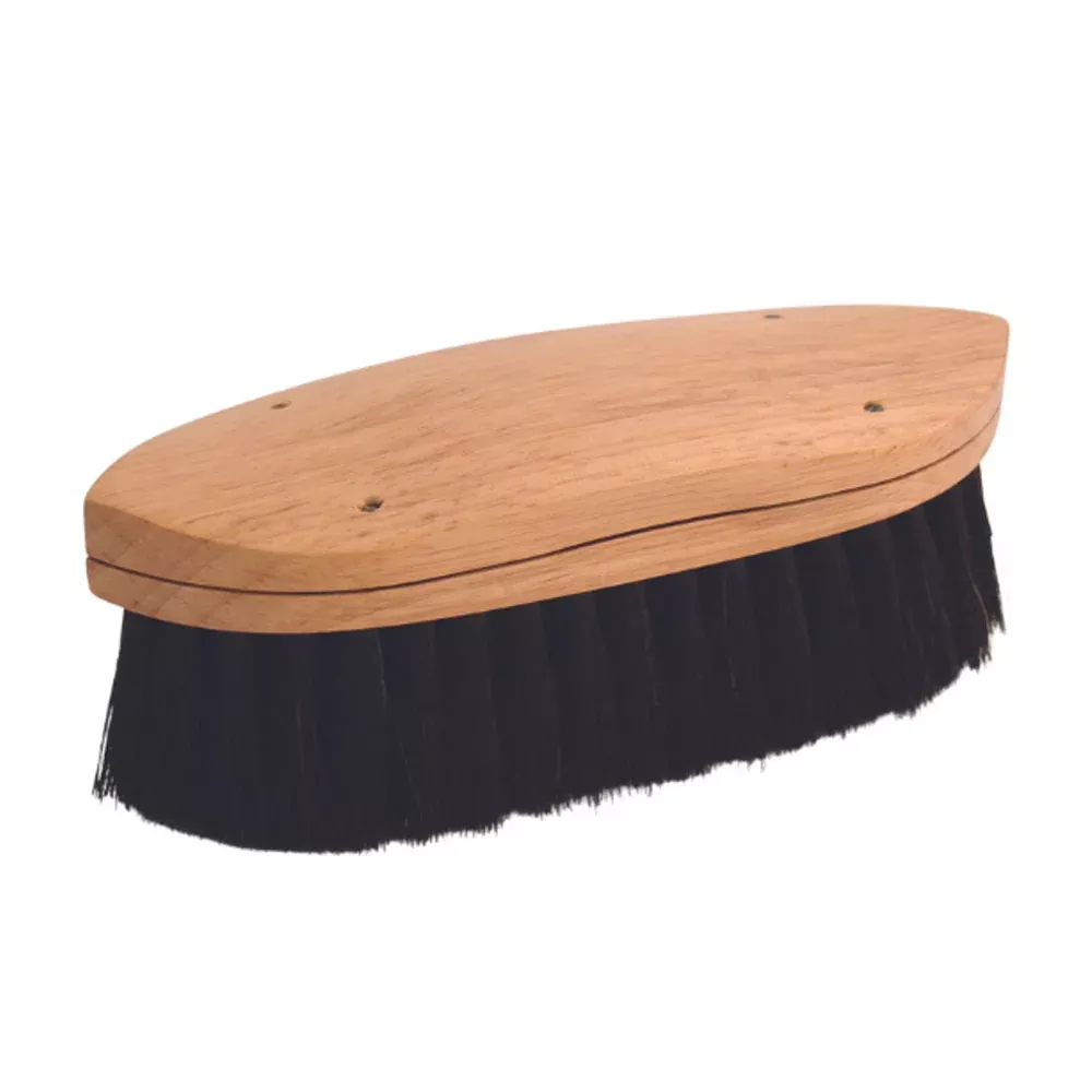 Legends Natural Fiber Curved Brush - Black Knight