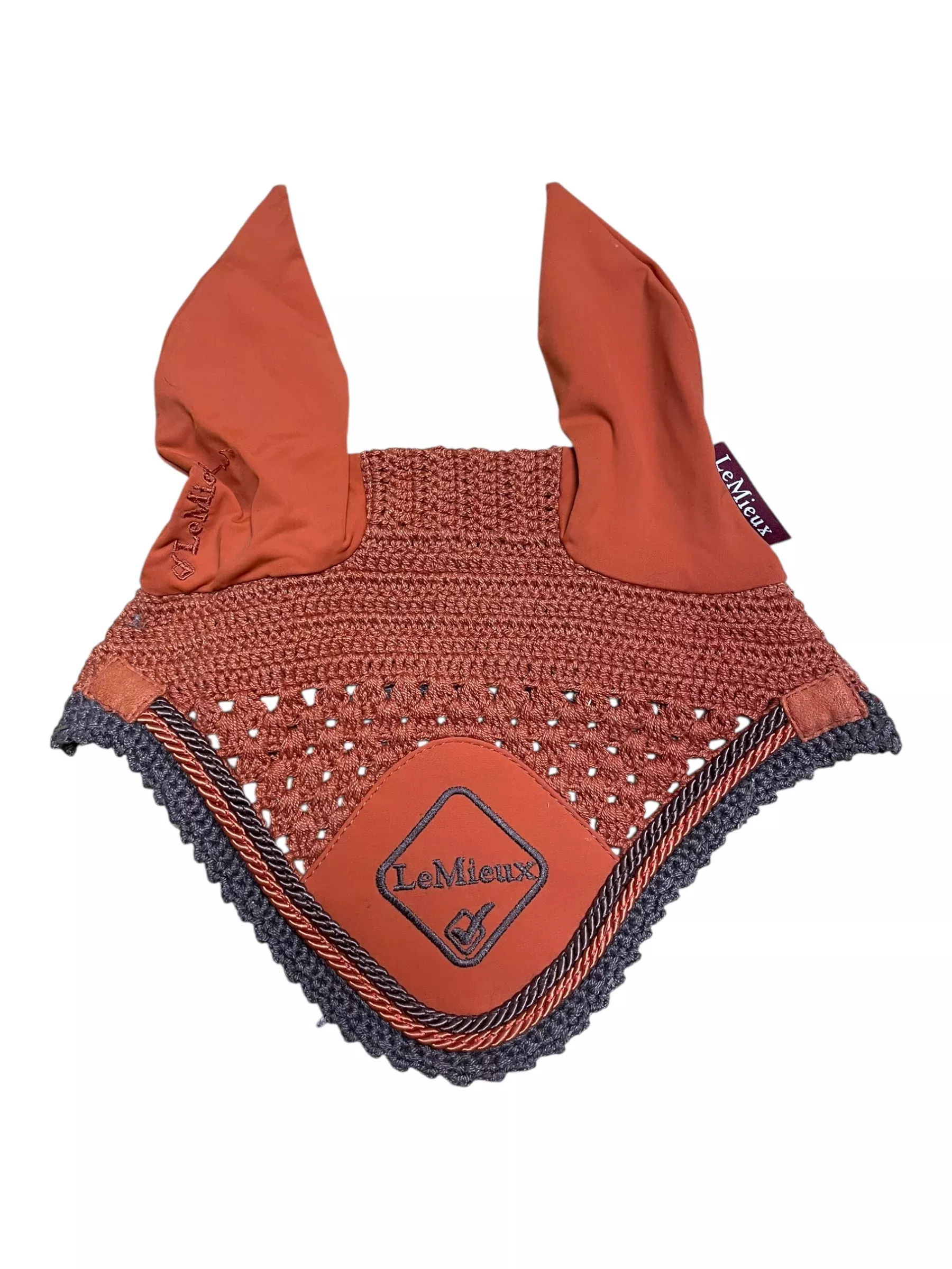 LeMieux Ear Bonnet - Burnt Orange - M - USED