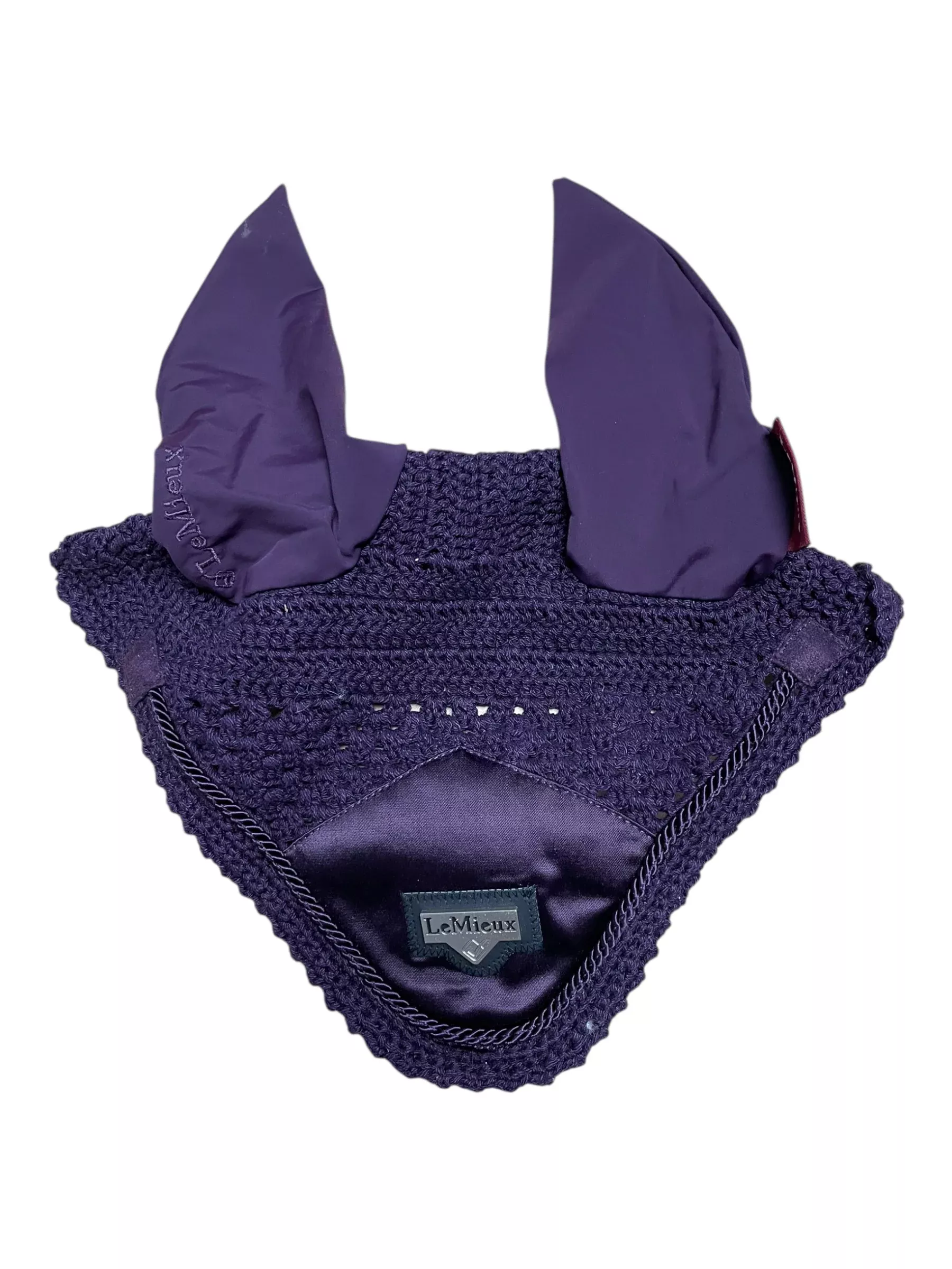 LeMieux Ear Bonnet - Purple - L - USED
