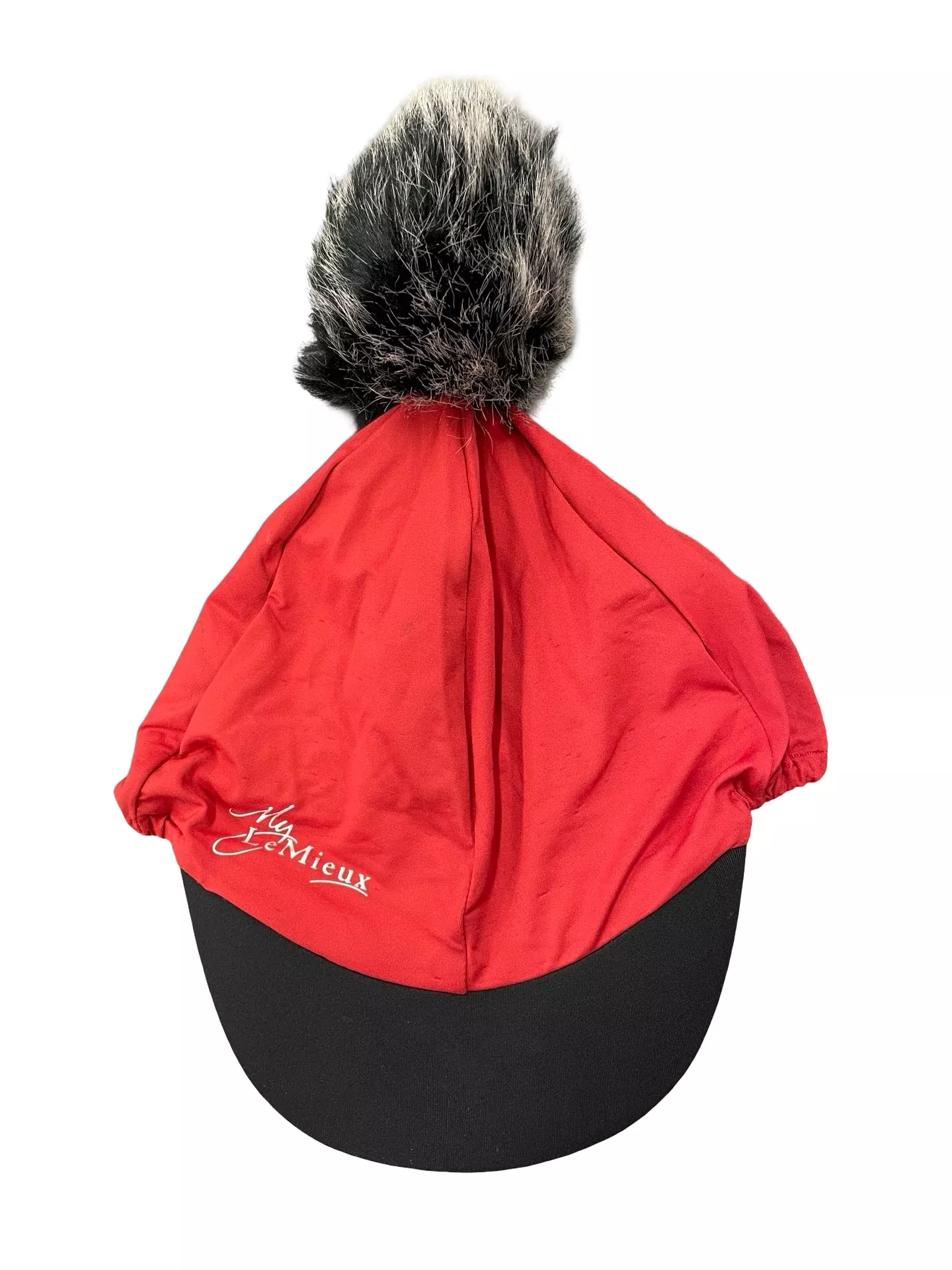 LeMieux Hat Silk - Red/Black - One Size - USED