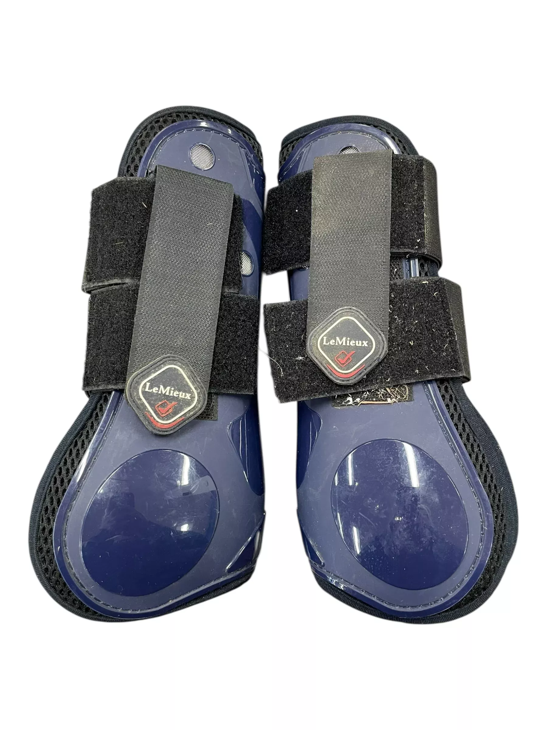 LeMieux Open Front Boots - Navy - L - USED