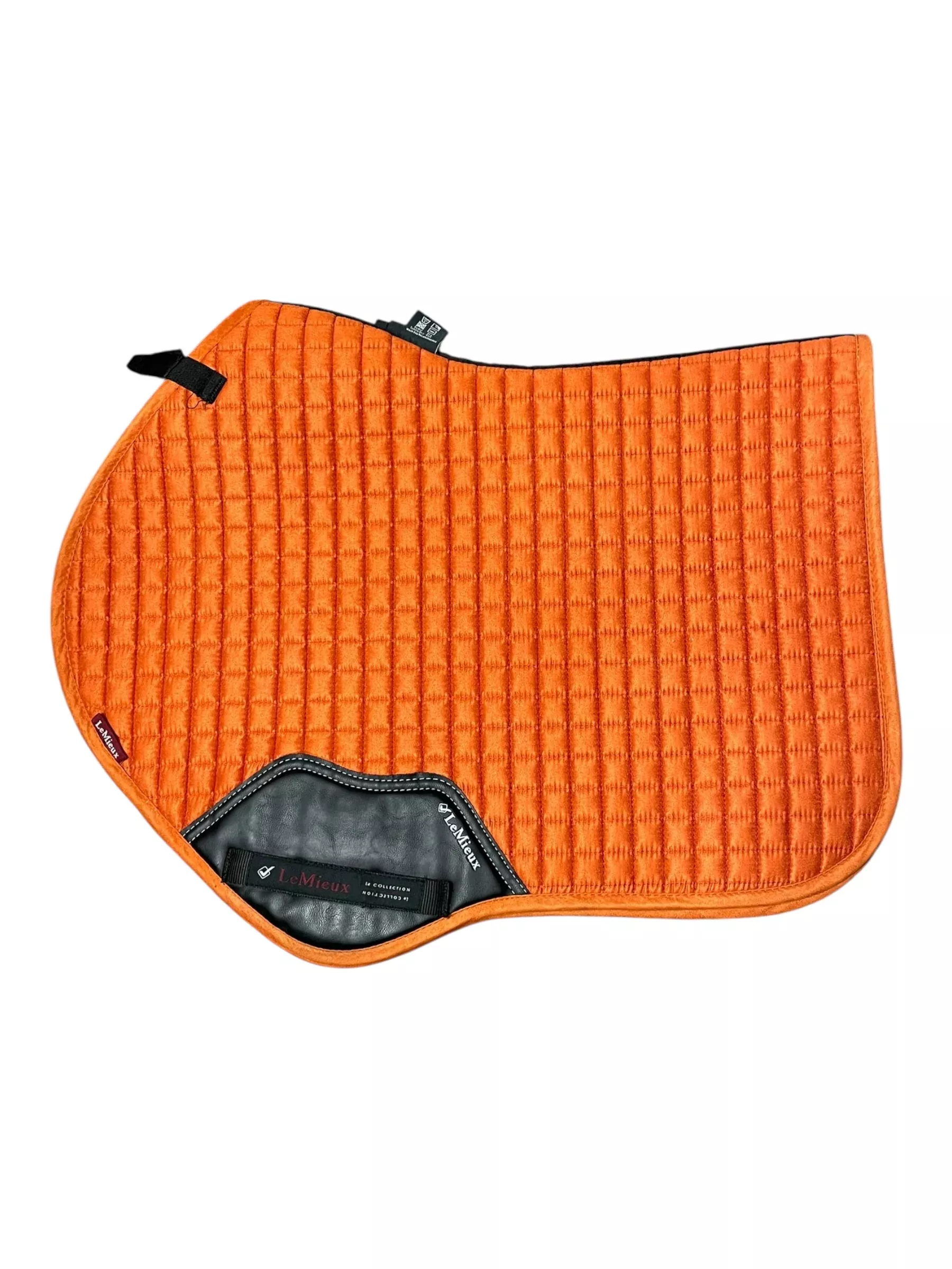 LeMieux ProSport Suede CC Pad - Burnt Orange - L - USED