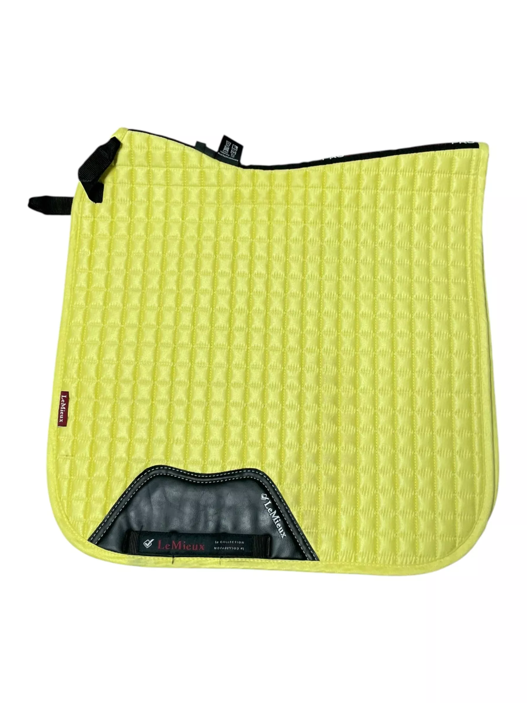 LeMieux ProSport Suede DR Pad - Yellow - S/M - USED