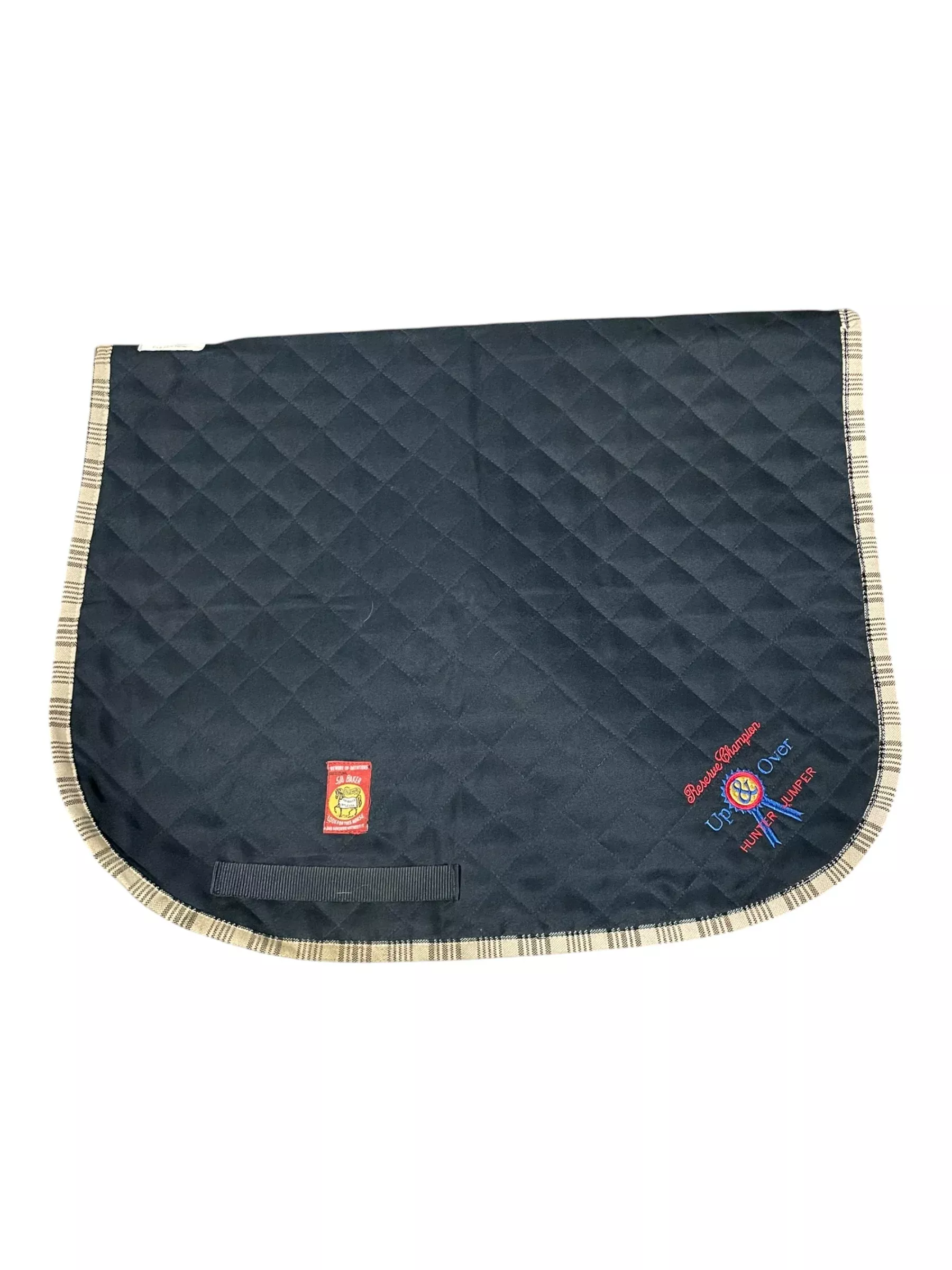 Lettia/Baker Baby Pad - Navy/Plaid - Estimated Full - USED
