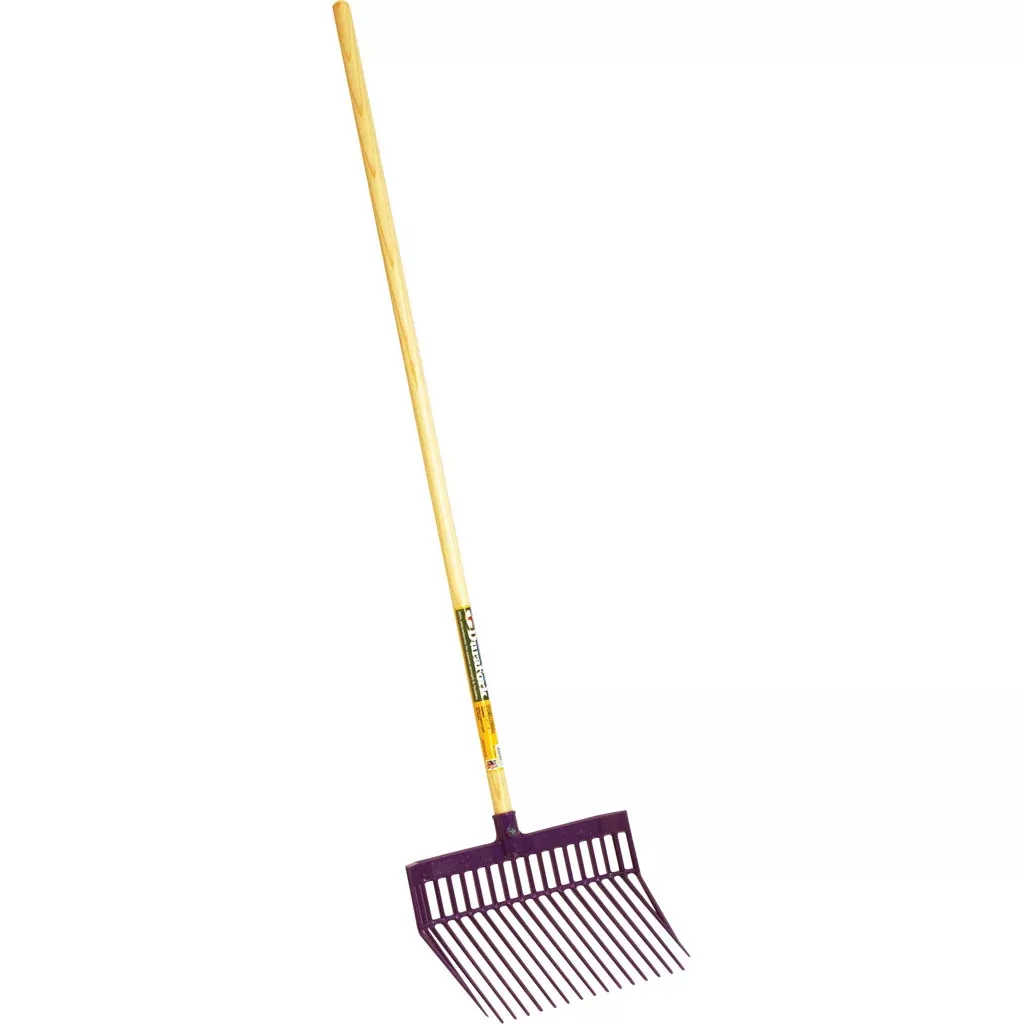 Little Giant Plastic DuraFork, 52 in, Purple