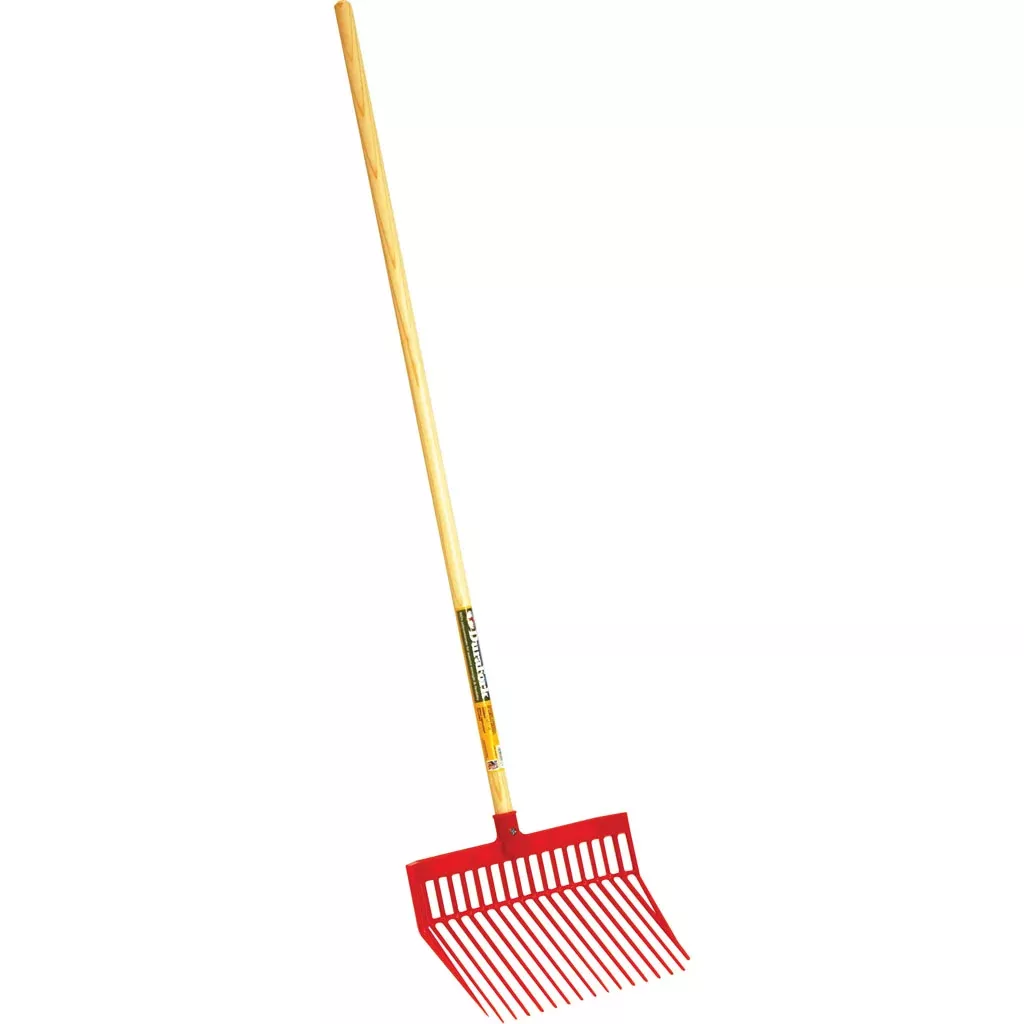 Little Giant Plastic DuraFork, 52 in – Red