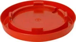 Little Giant Plastic Lug Style Poultry Water Base, 1 Gallon, Red