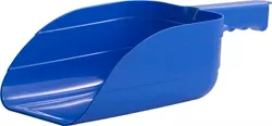 Little Giant Plastic Utility Scoop, 5 pt, Blue