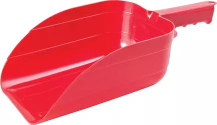 Little Giant Plastic Utility Scoop, 5 pt, Red