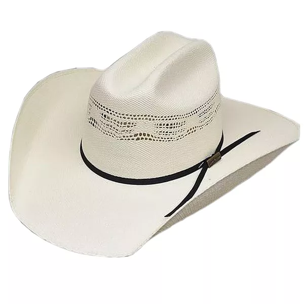 Lone Star Cowboy Hat Rodeo Bangora 50X Straw