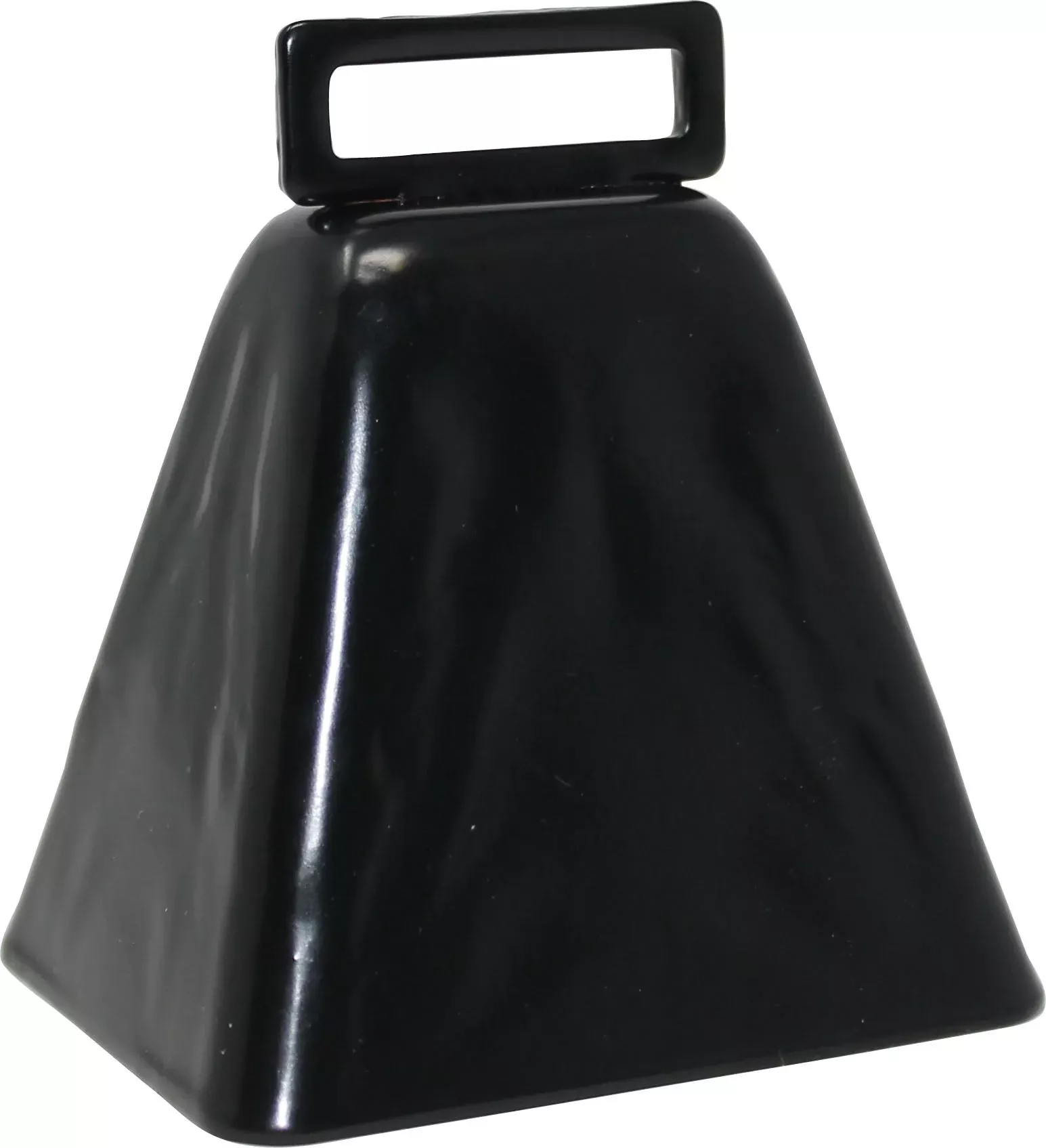 Long Distance Cow Bell, Black, 2-13/16 in