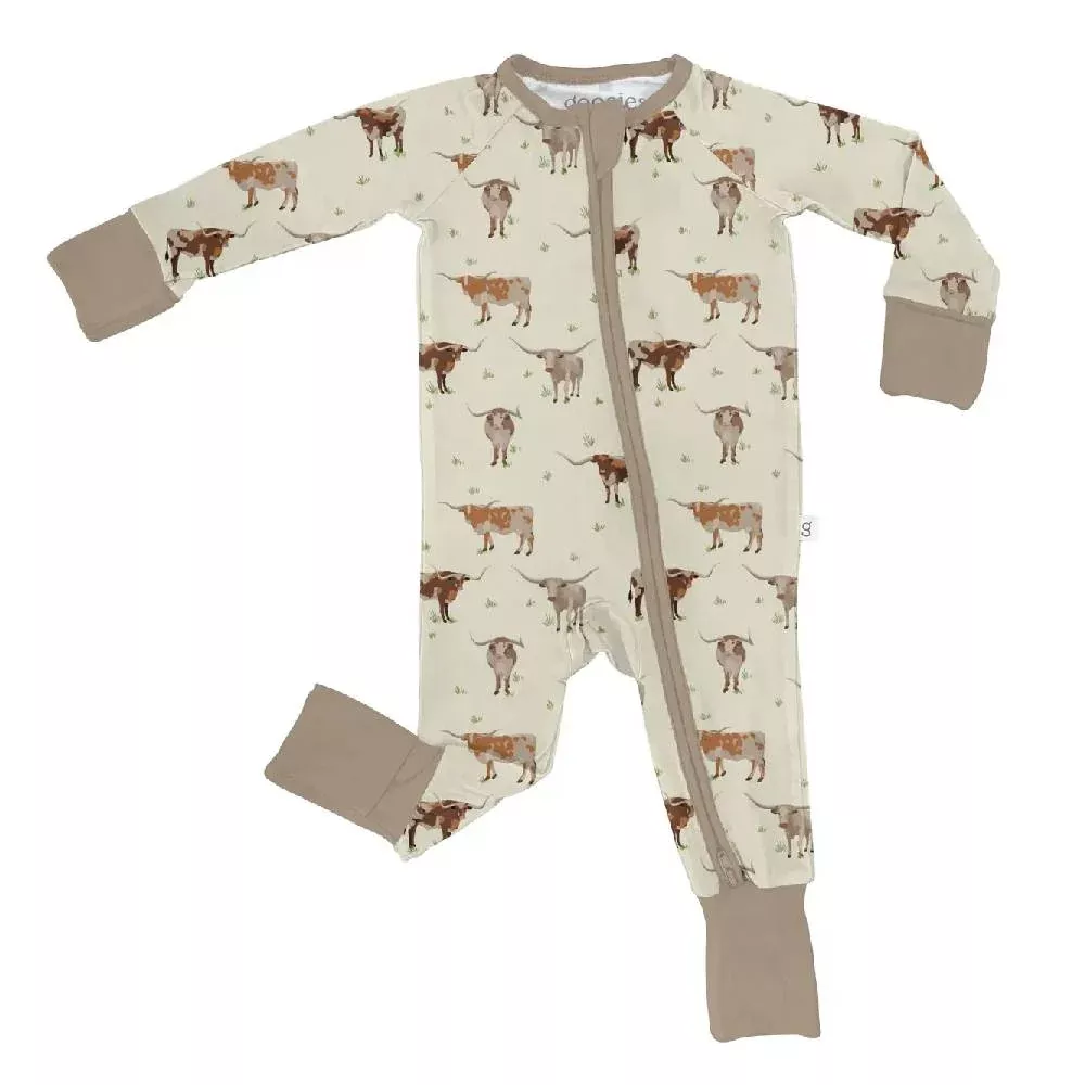 Longhorn Zip PJs