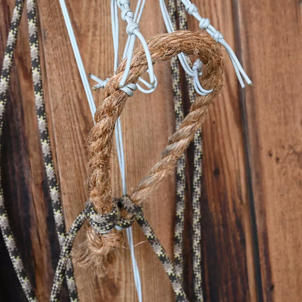 Loping Hackamore w/Adjustable Crowsfoot Headstall