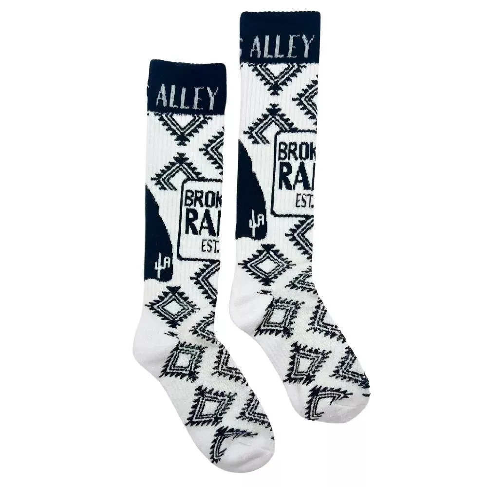 Lucky Chuck Cactus Alley Broke Ass Ranch Performance Socks
