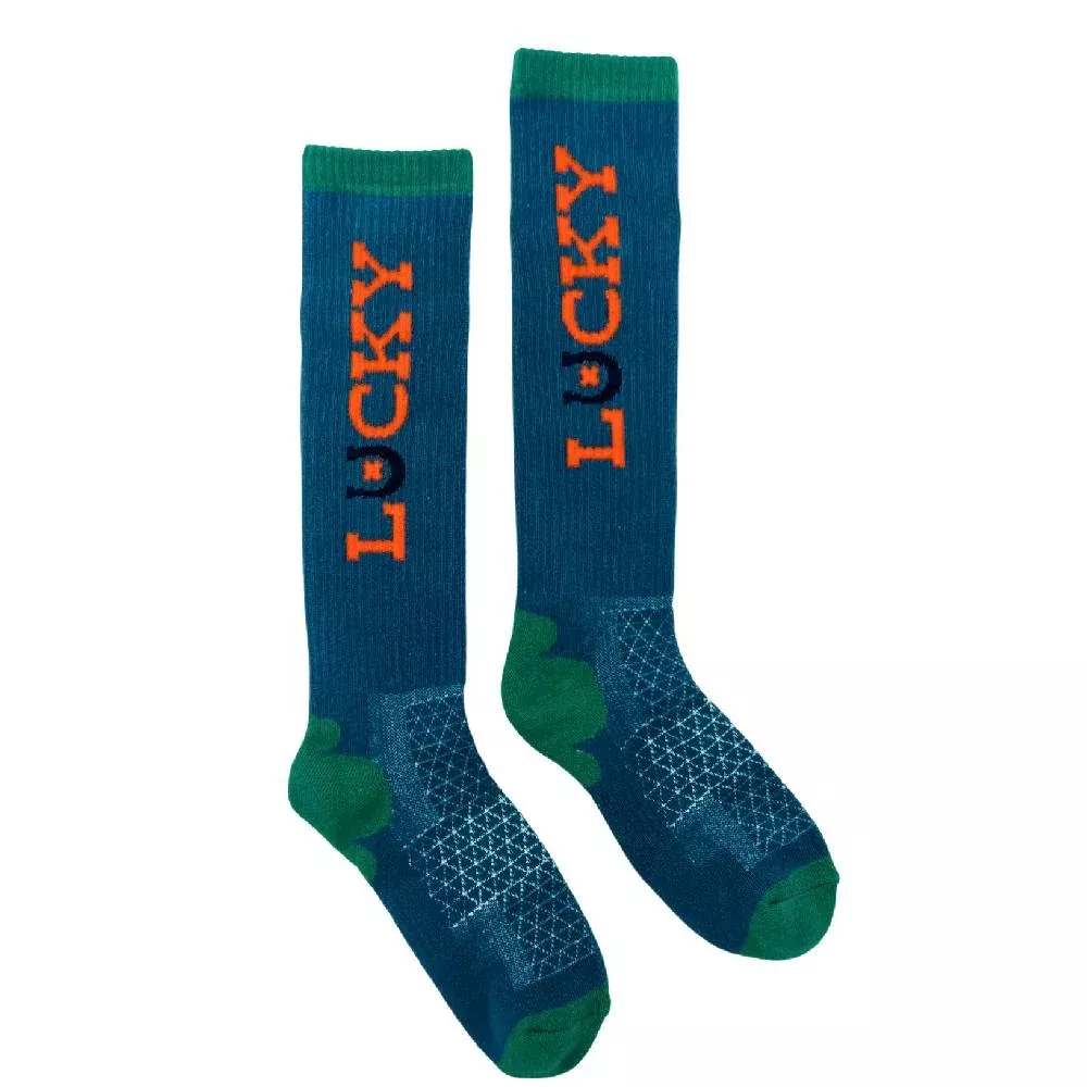 Lucky Chuck Lucky Denim Performance Socks