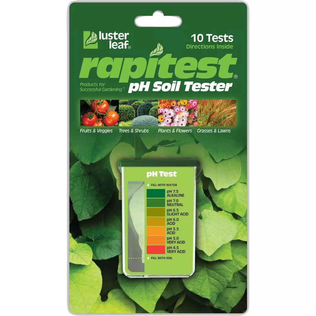 Luster Leaf Rapitest pH Soil Tester