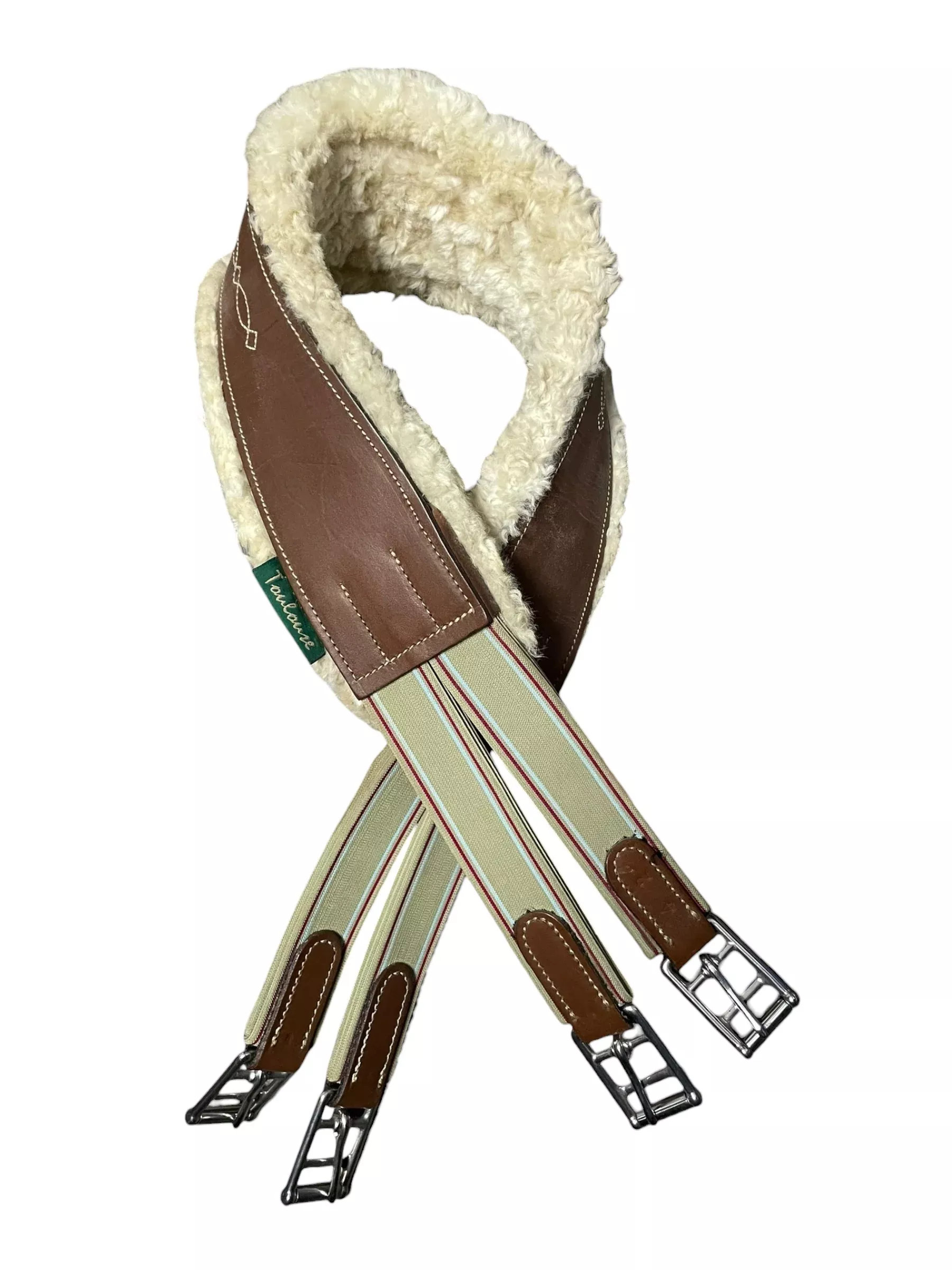 M Toulouse Girth - Brown/Natural - 42" - USED