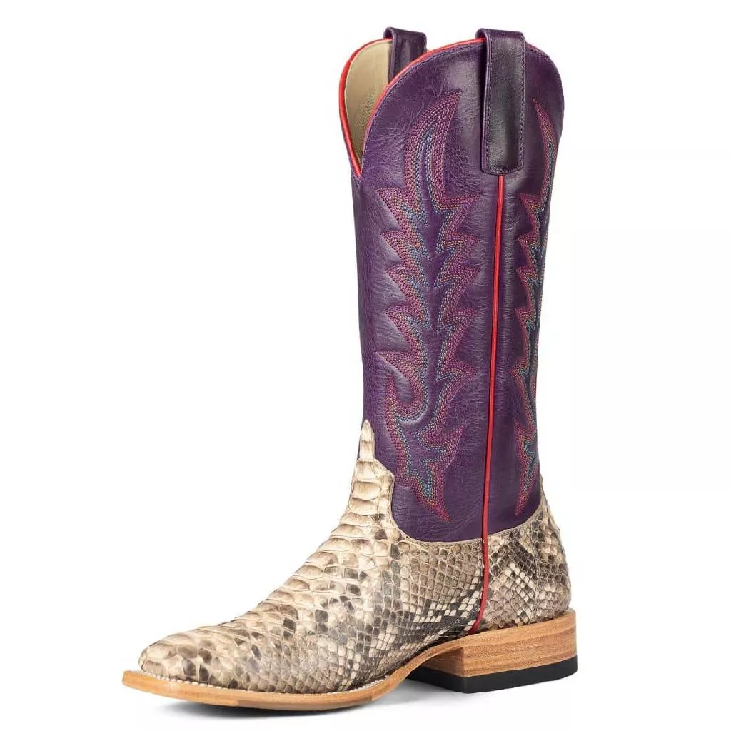 Macie Bean Mink Python Purple Boot