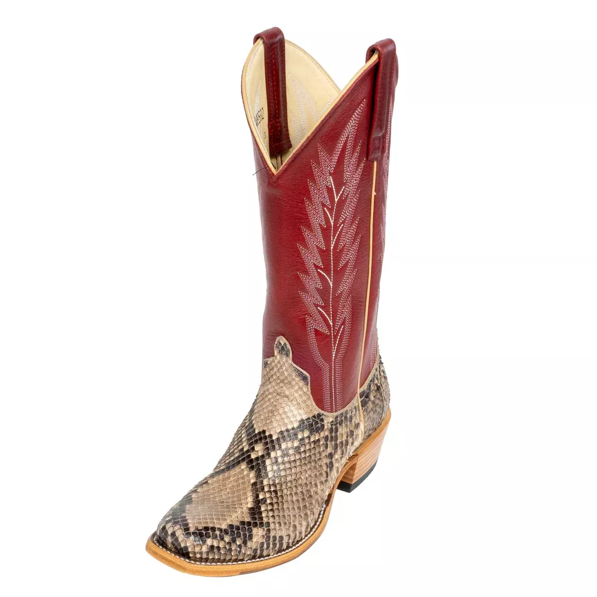Macie Bean Mink Python Red Boot