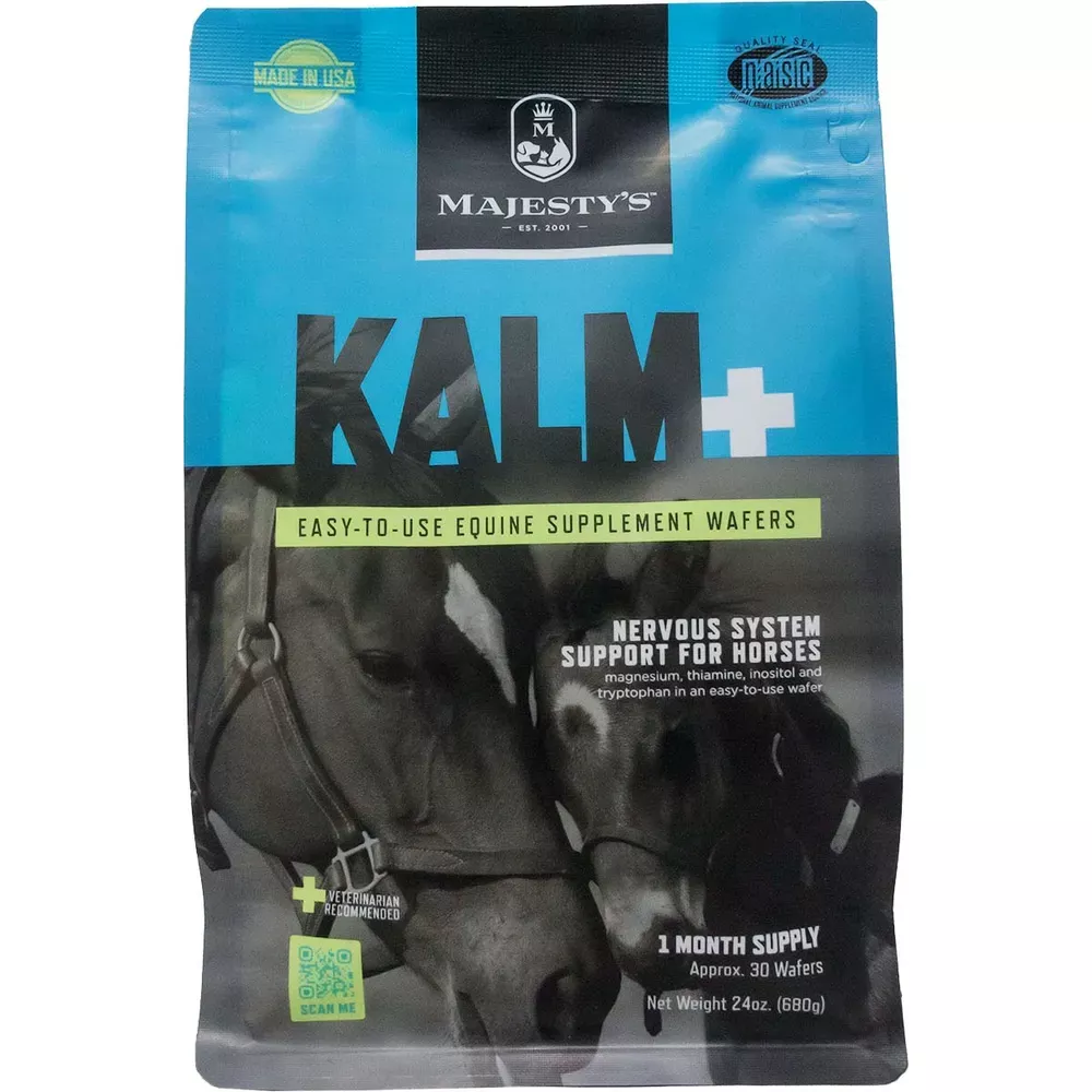 Majesty's Kalm+ Wafers Calming Supplement for Horses