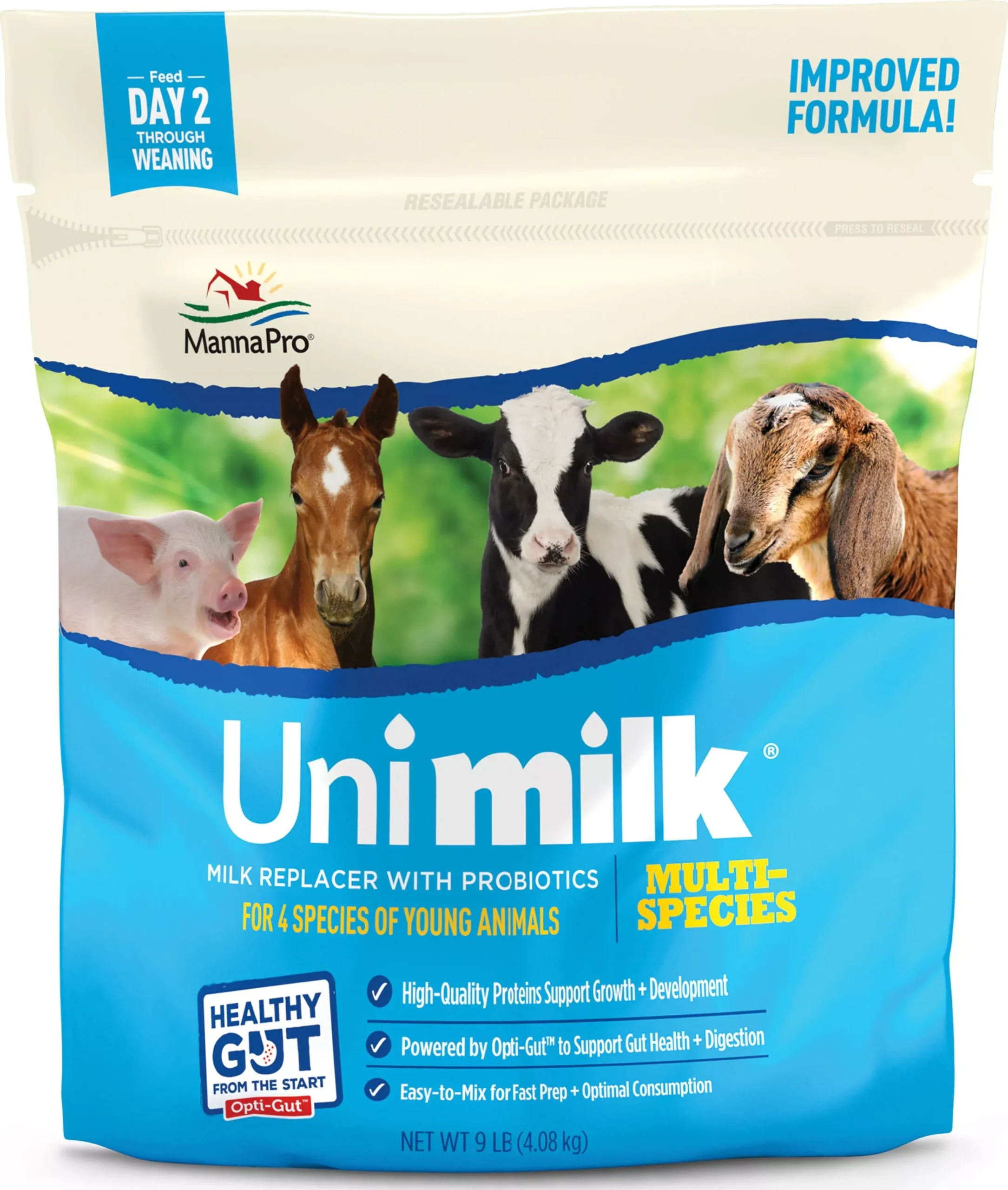 Manna Pro Uni-milk Multi-species Milk Replacer 3.5 LB
