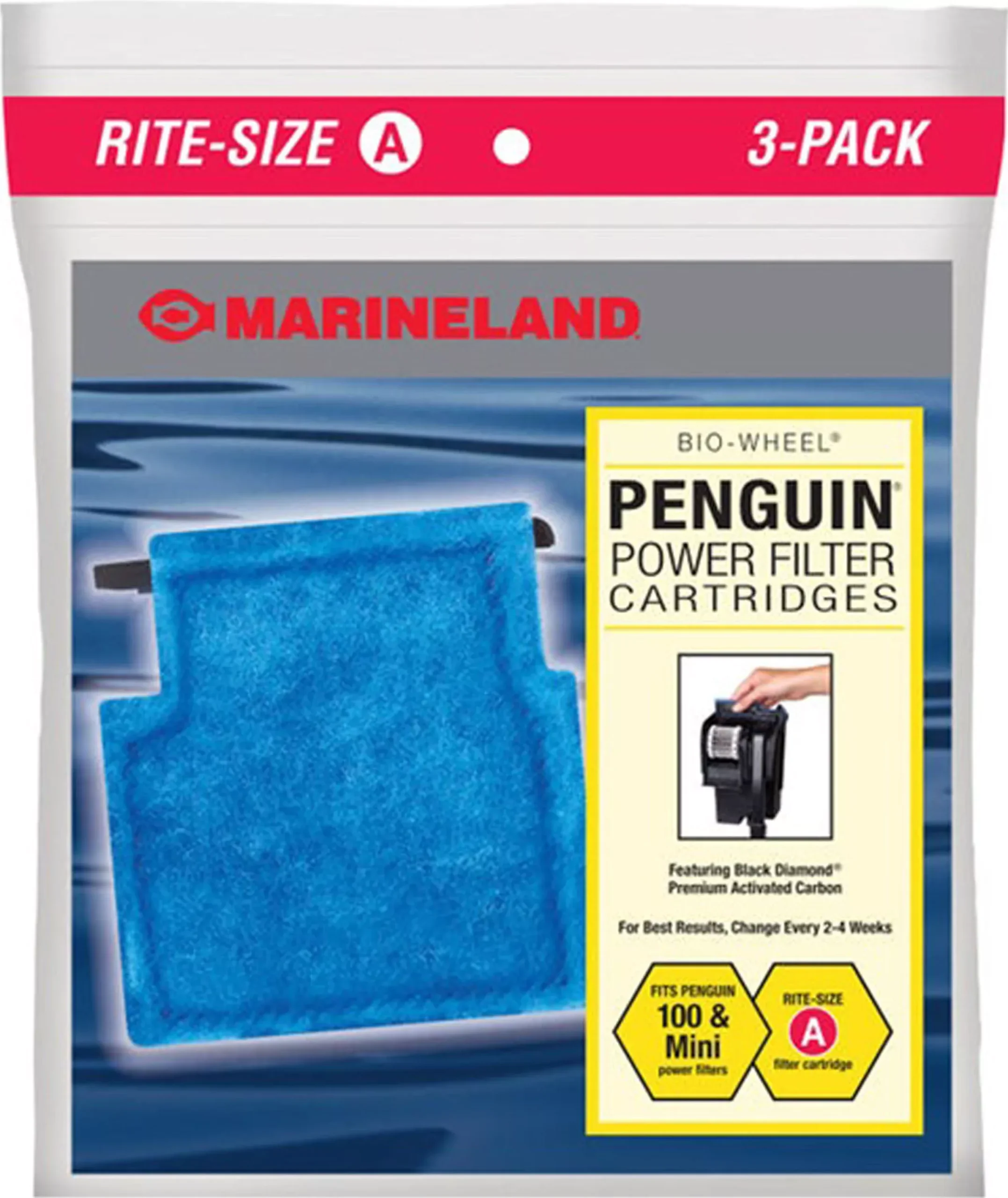 Marineland Penguin Power Filter Cartridge Size A (3 Pack)
