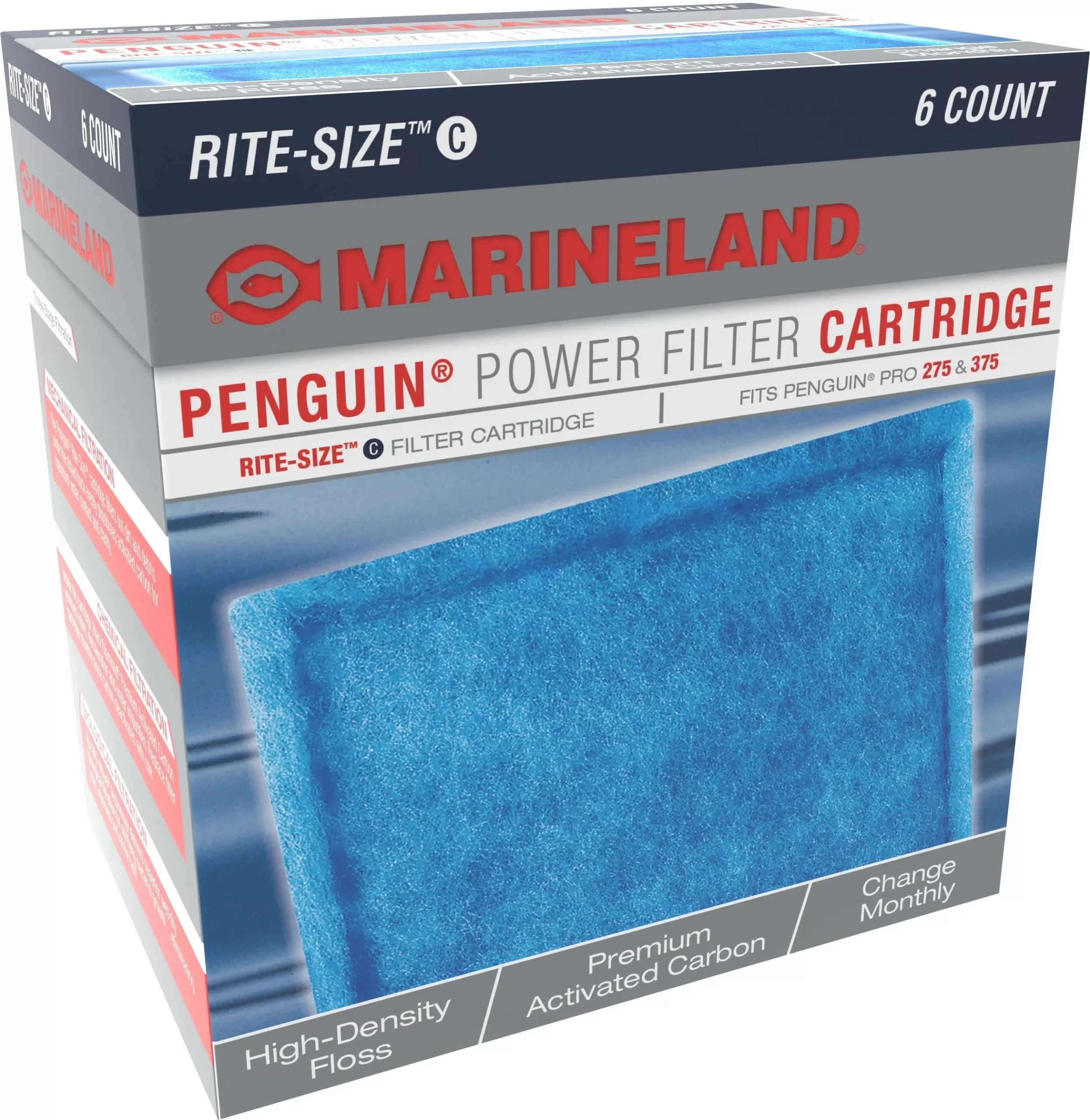 Marineland Penguin Power Filter Cartridge Size C 6 Pack