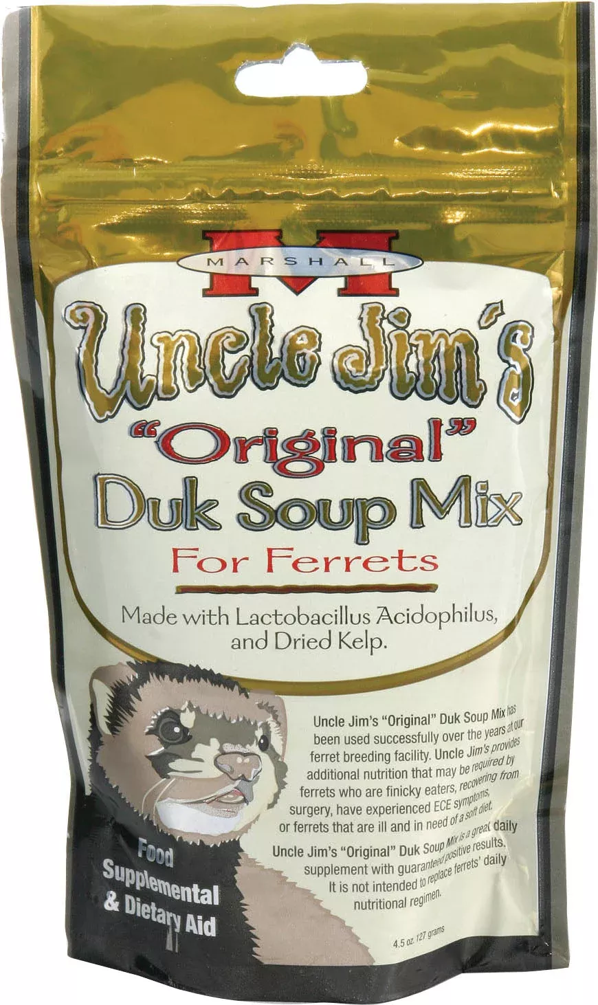 Marshall Uncle Jim's Duk Soup Ferret Supplement 4.5 oz