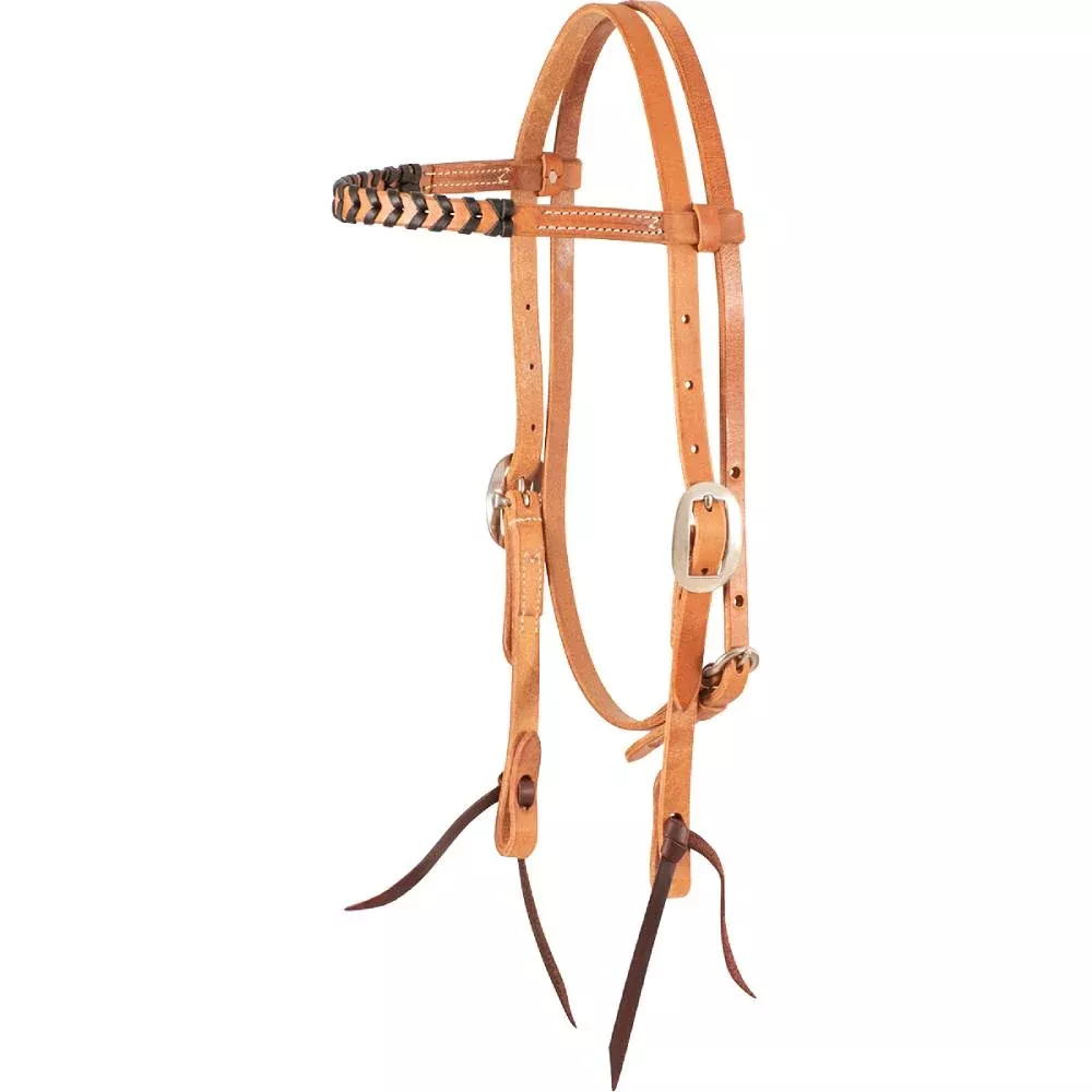 Martin Saddlery Colored Lace Browband Headstall