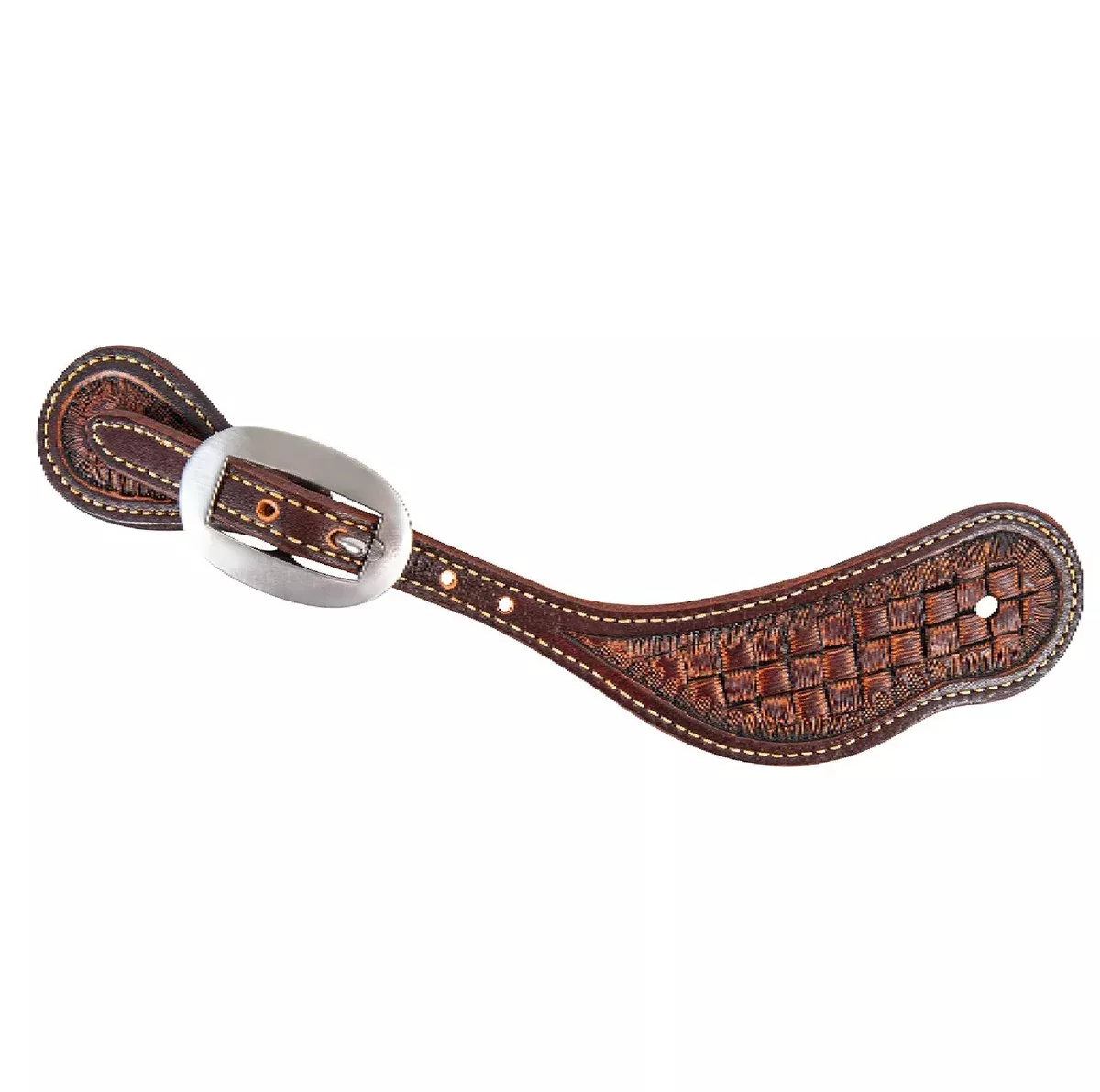 Martin Saddlery Mini-Basket Weave Cowboy Spur Strap