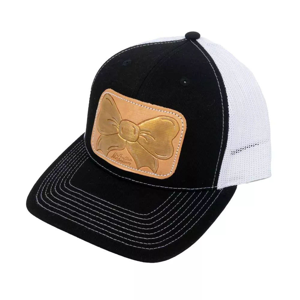 McIntire Saddlery Gold Bow Cap
