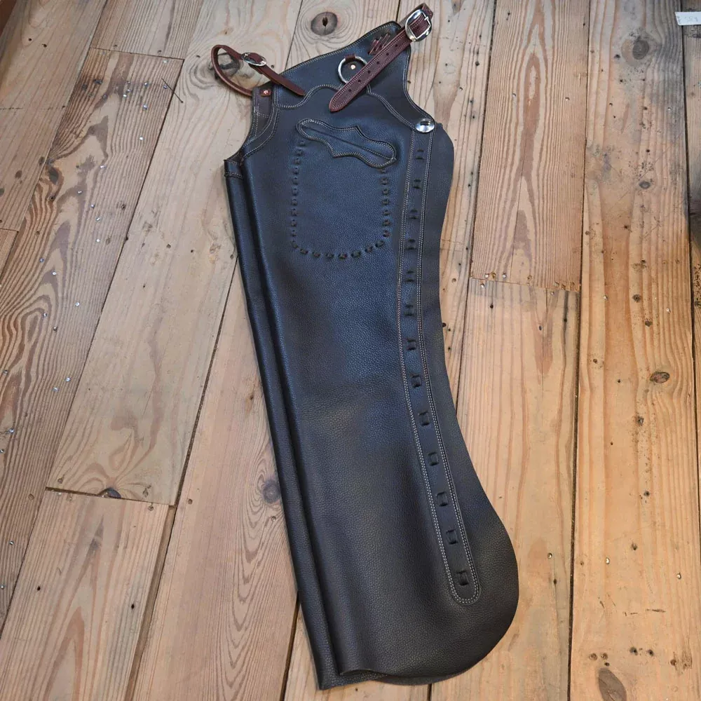 Medium Dark Chocolate Shotgun Chaps