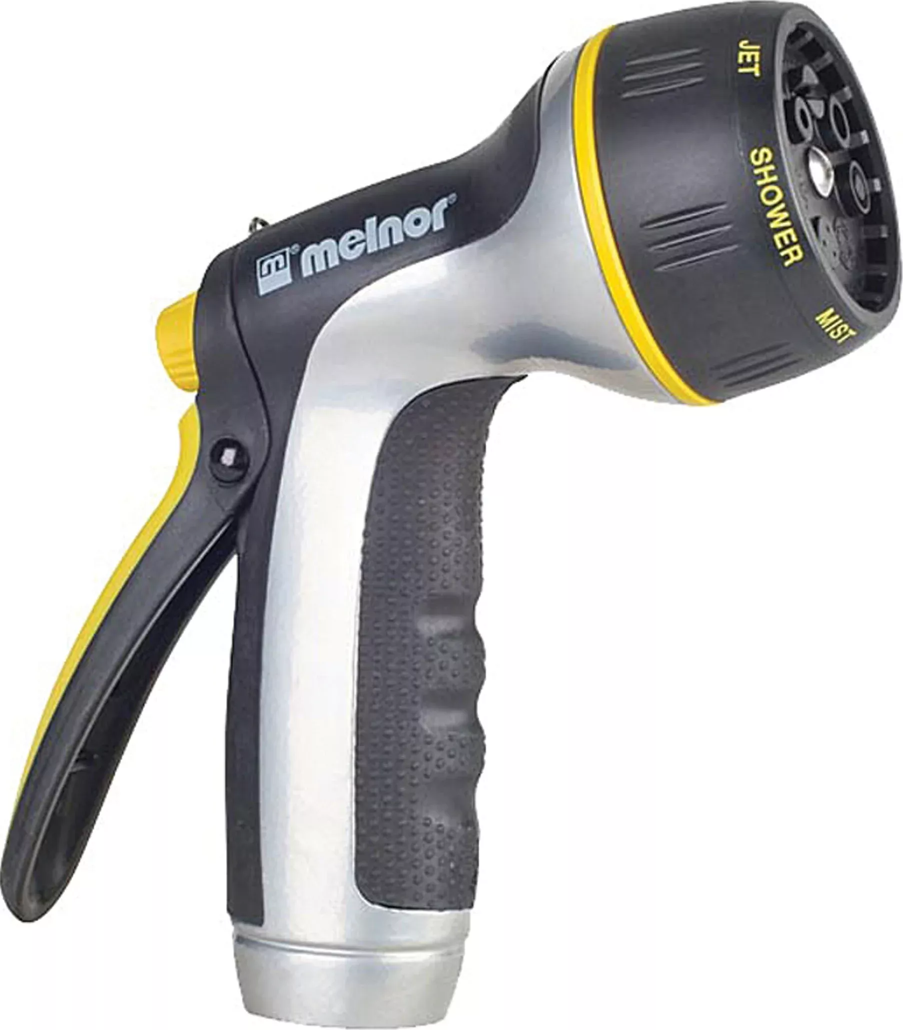 Melnor AquaFlo Titanium Metal 7-Pattern Nozzle 6.3 in