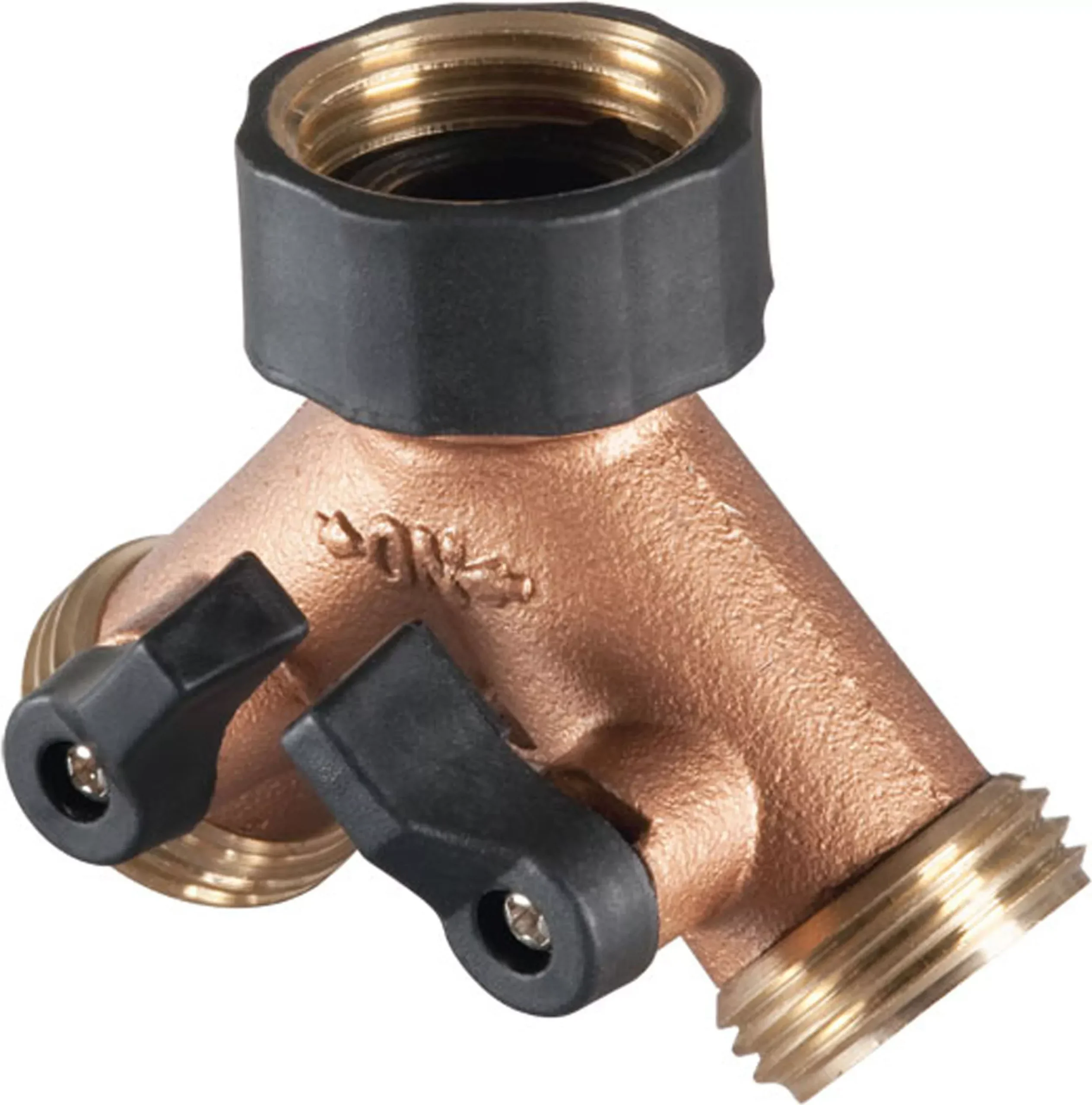 Melnor Brass 2-Way Hose Valve 5 in