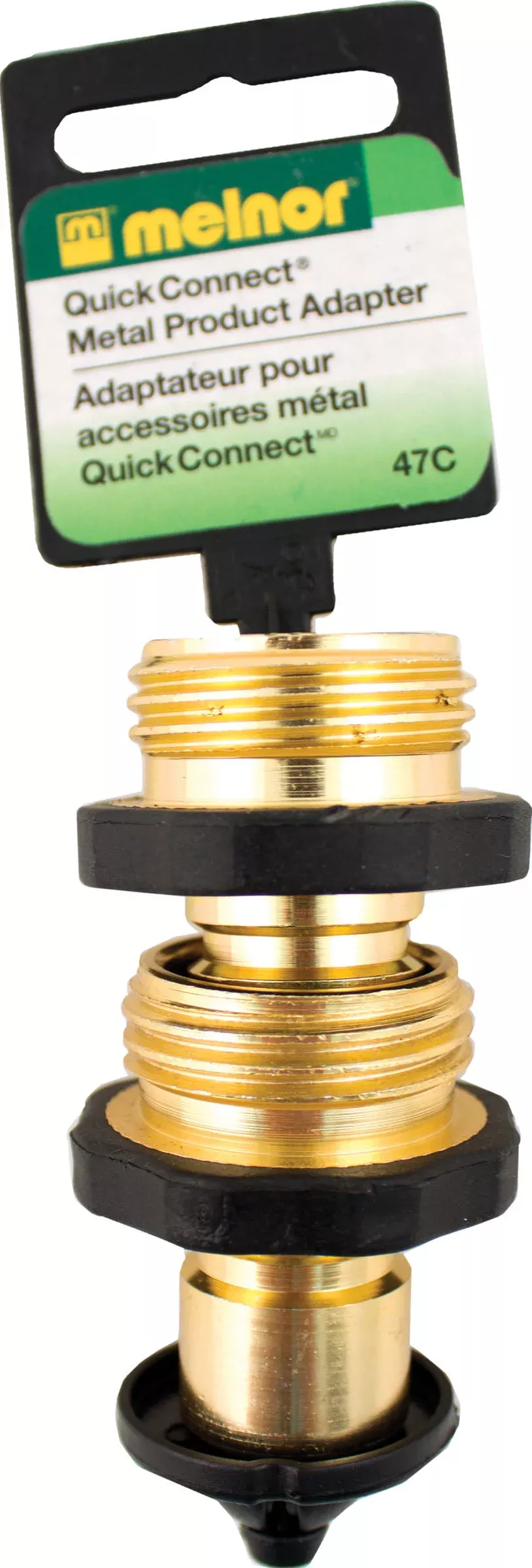 Melnor Brass Male Quick Connector 5 in