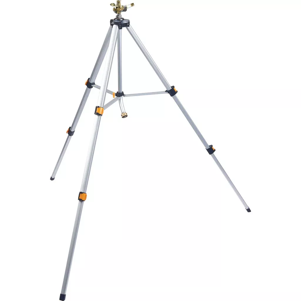 Melnor Metal Pulsating Sprinkler with Tripod, 25.6 in