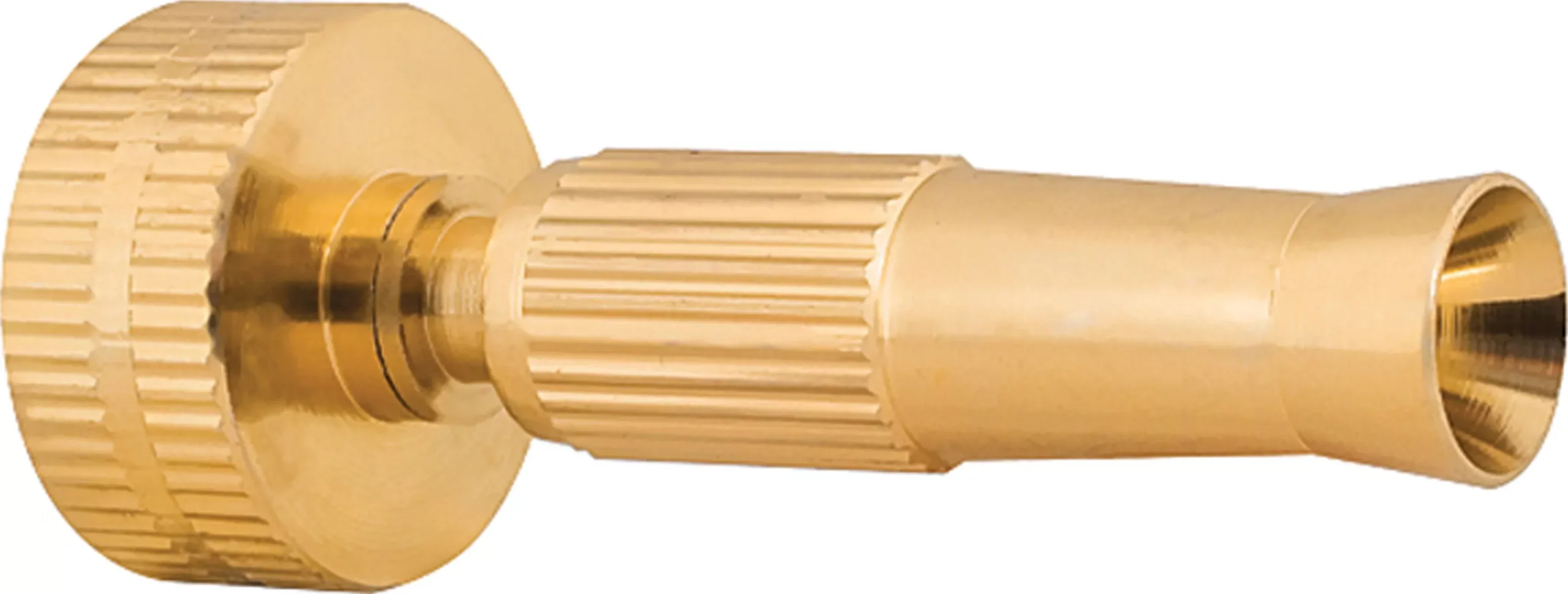 Melnor Metal Twist Nozzle, 3 in, Brass
