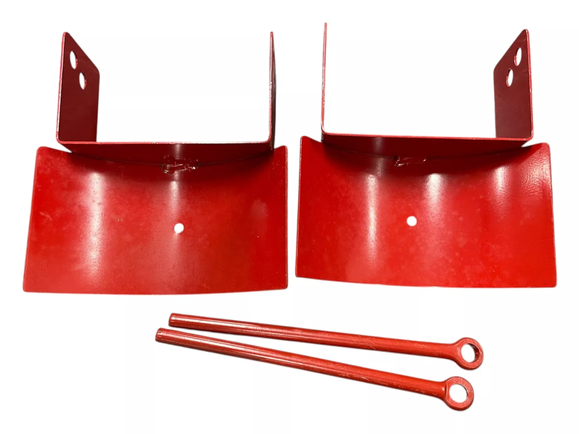 Metal Jump Cups *Pair* - Red - USED