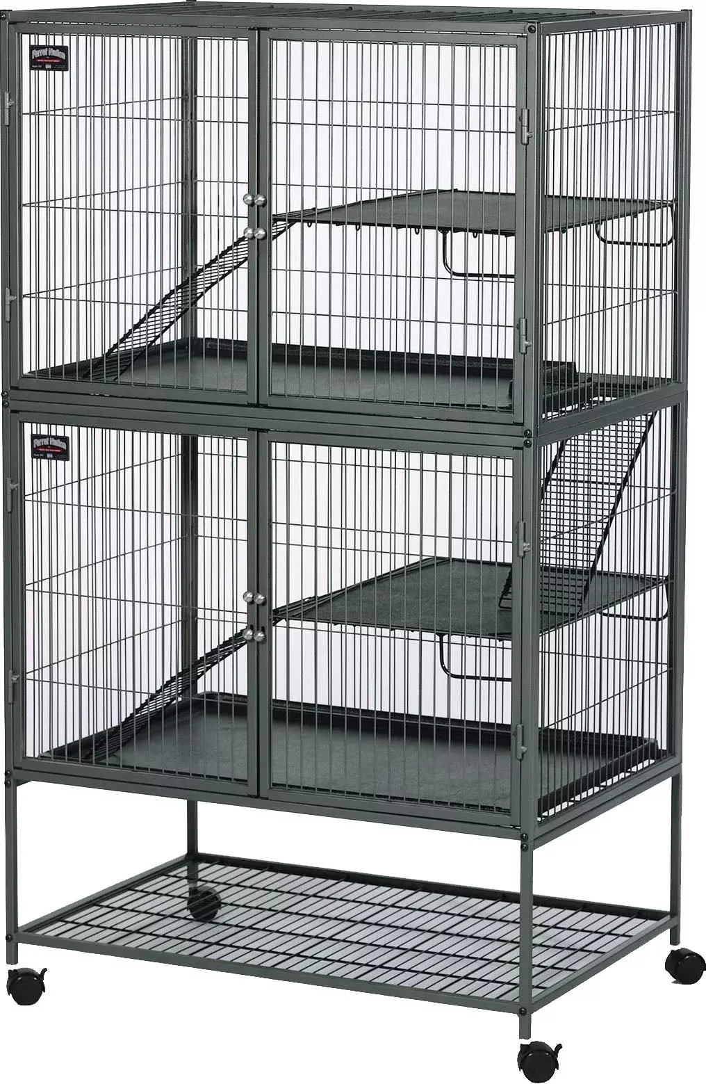 MidWest Ferret Nation Cage 36x25x62 in Gray