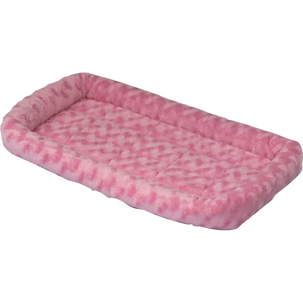 MidWest Quiet Time Fashion Pet Bed 22 x 13 in, Pink