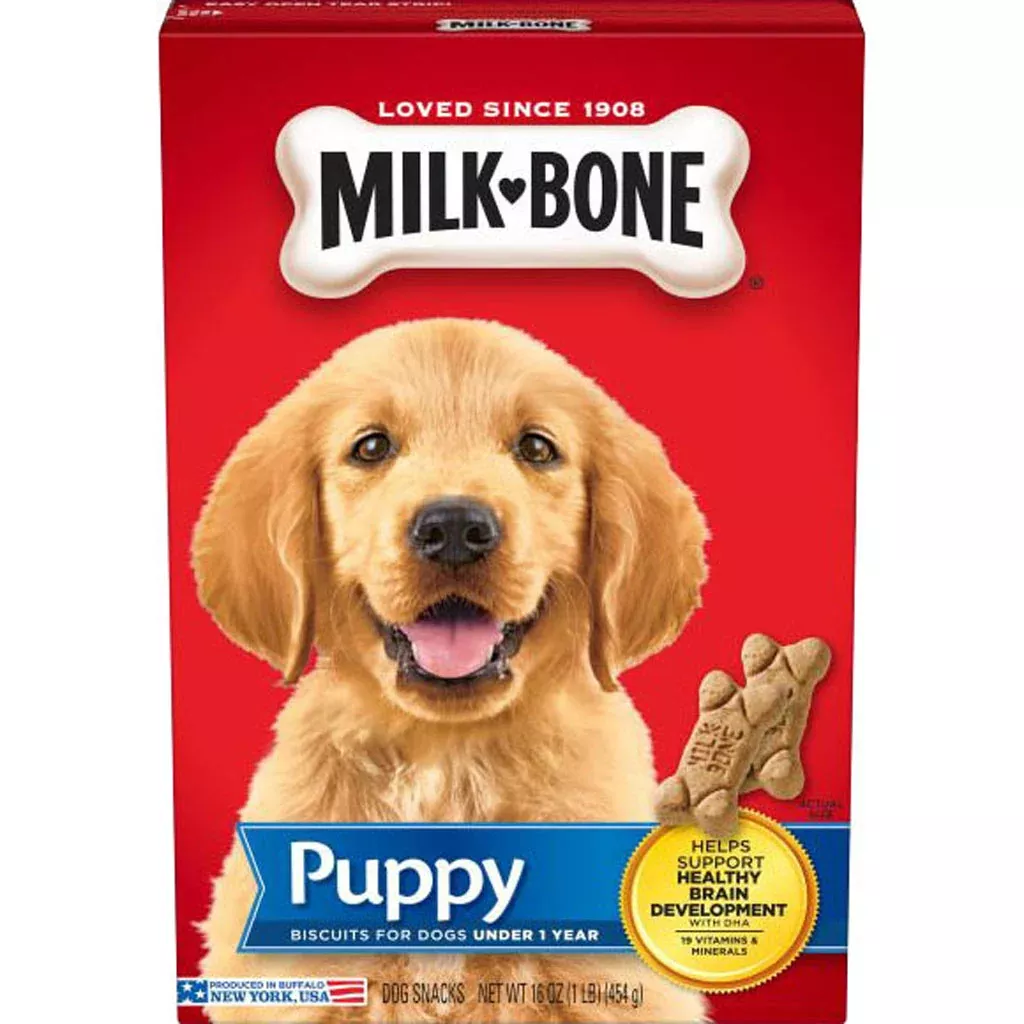 Milk-Bone Original Dog Biscuits Puppy Plain 16 oz