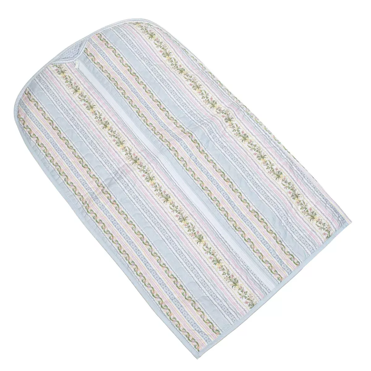 Milkglass Ribbon Blue Garment Bag