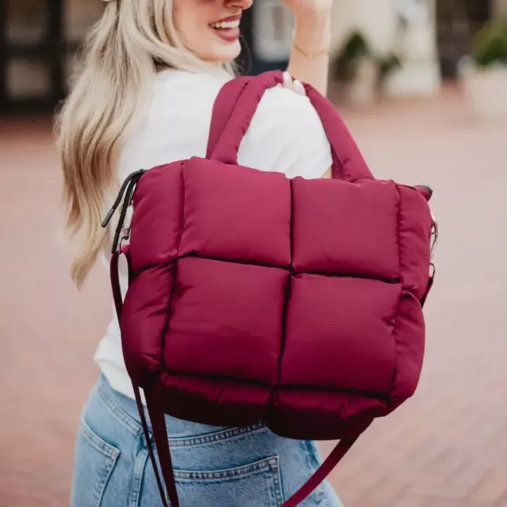 Mini Quilted Tote Bag