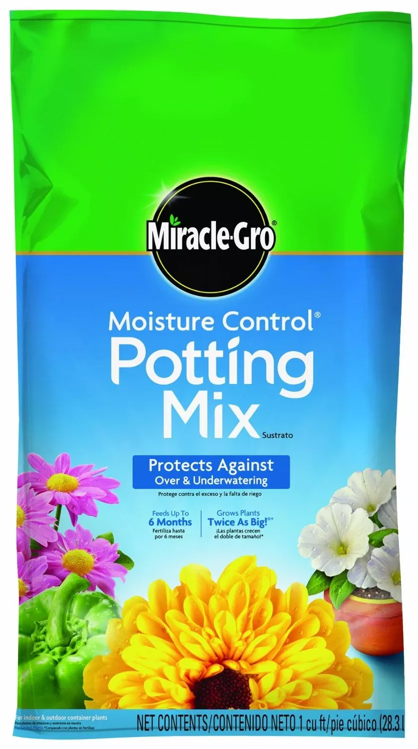 Miracle-Gro Moisture Control Potting Mix, 25 Quart