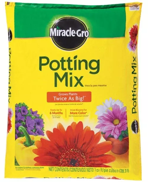 Miracle-Gro Potting Mix, 25 Quart