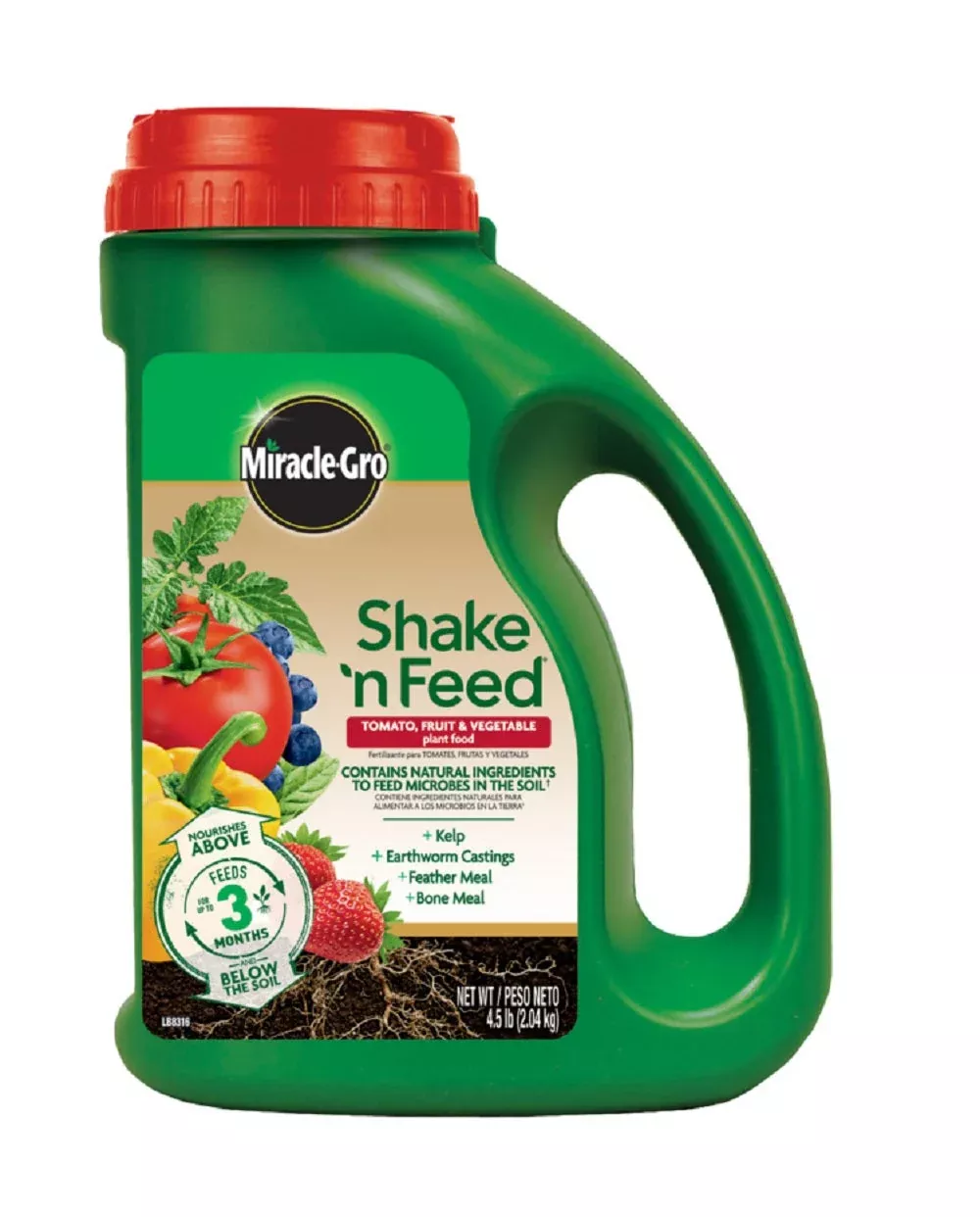 Miracle-Gro Vegetable & Fruit Plant Food, 4.5 lb