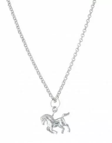 Montana Silversmiths Cowboy Way Horse Necklace