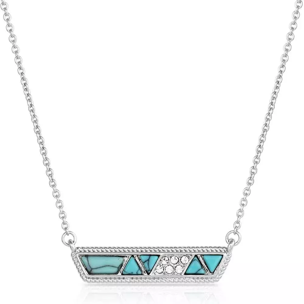 Montana Silversmiths High Noon Cobblestone Bar Necklace